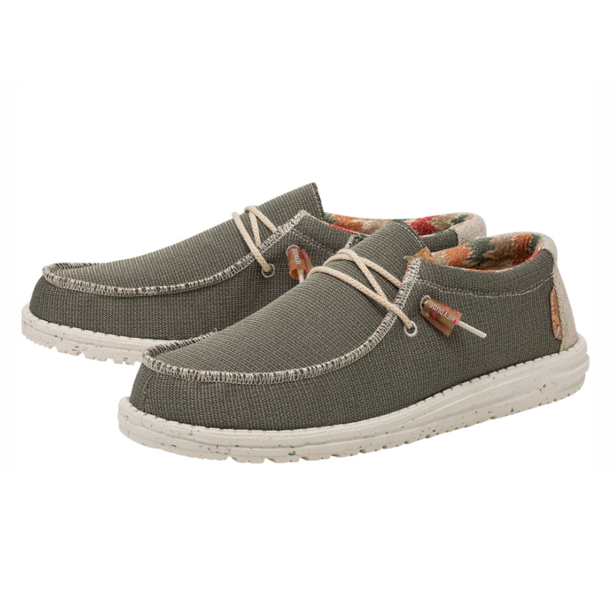 DUDE MEN'S WALLY ECO SOX ALGAE- 112478354