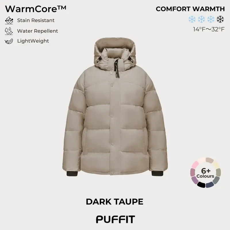 Premium Detachable Hooded Down Jacket