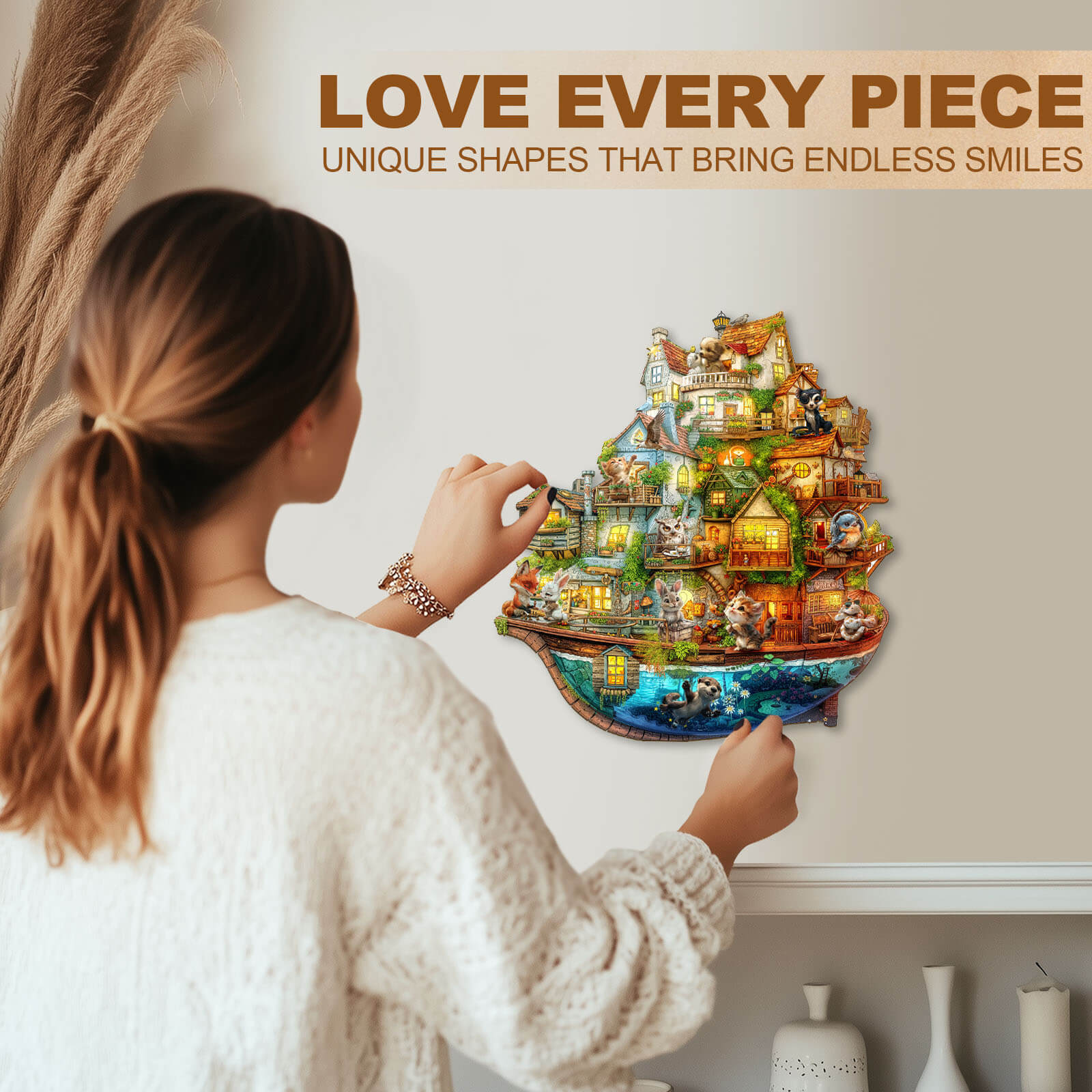 Animal Ark Wooden Jigsaw Puzzle