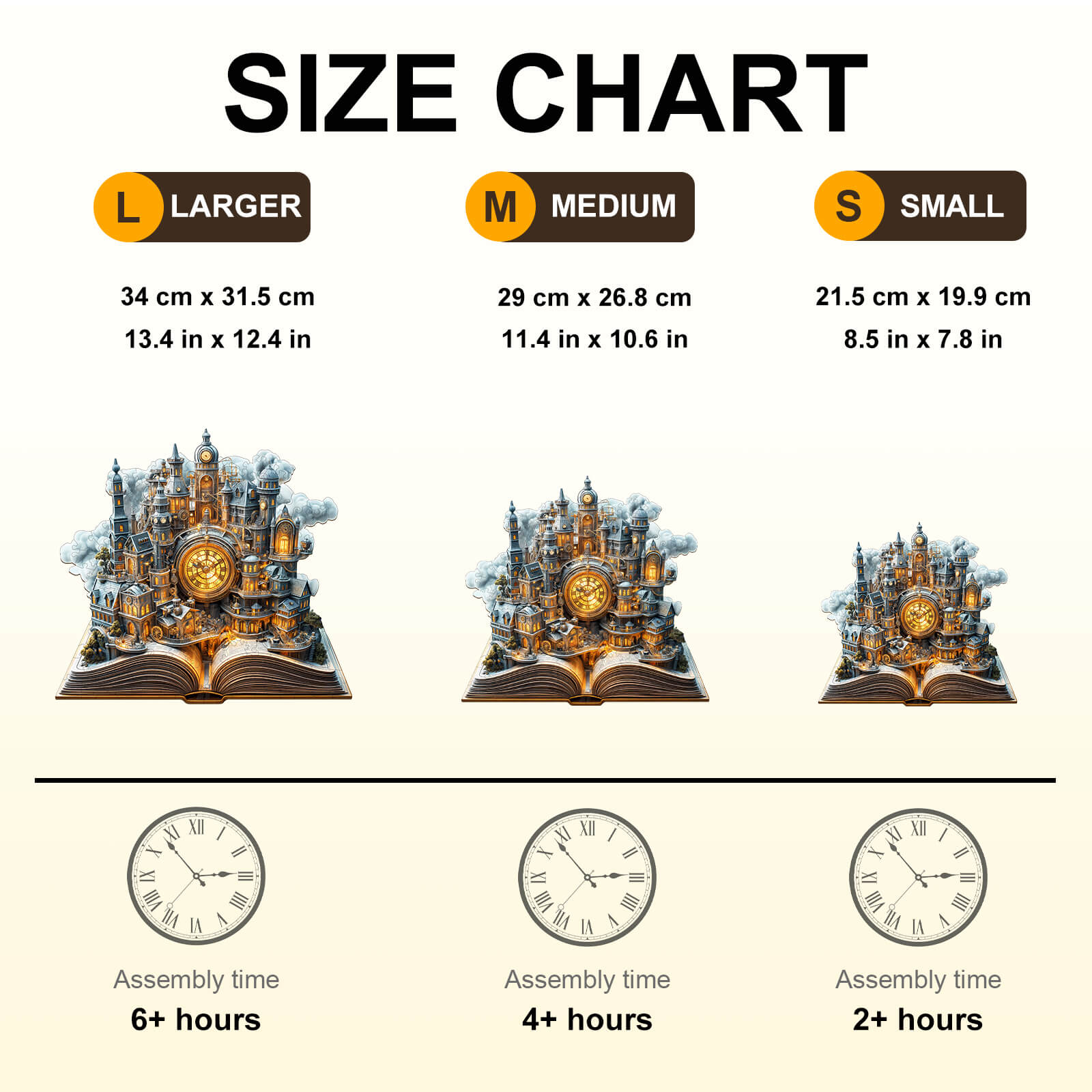 Clockwork City Wooden Jigsaw Puzzle