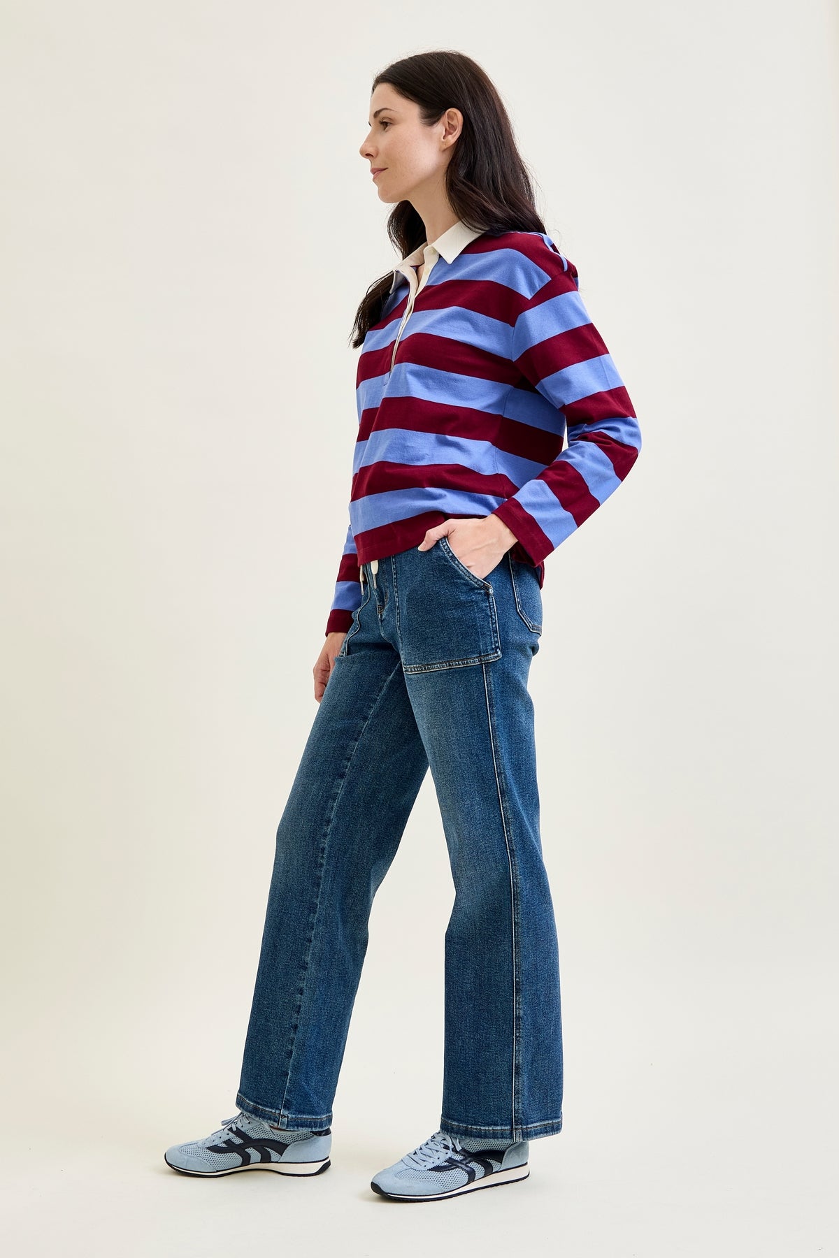 Blair High Rise Drawstring Wide Leg