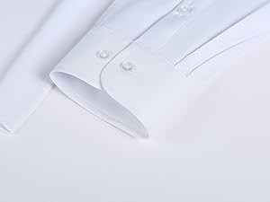 Men's 3-Pack Stain Shield Dress Shirts – Slim Fit Long Sleeve Button Down