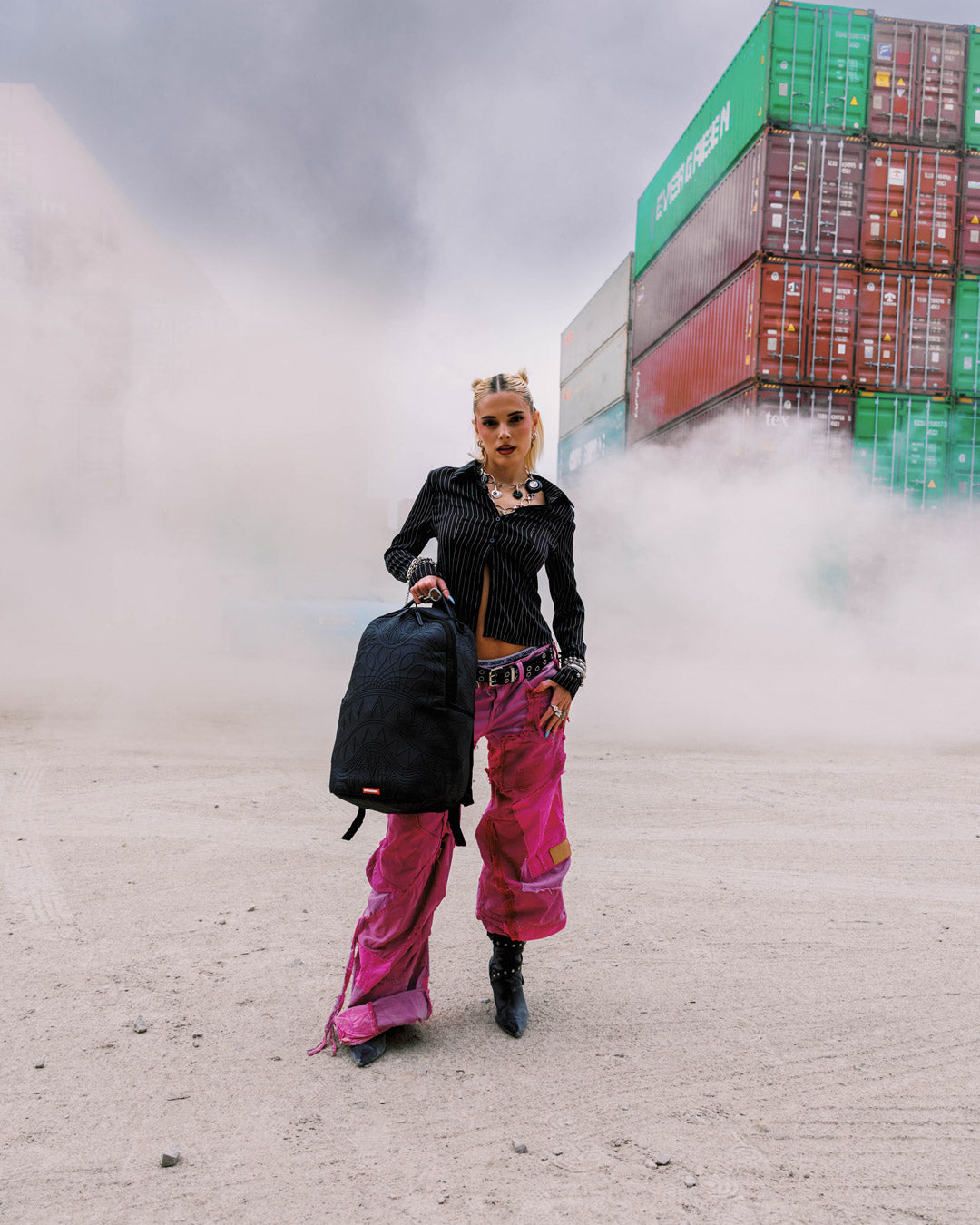 MYTHICAL MONOGRAM SHARK BACKPACK