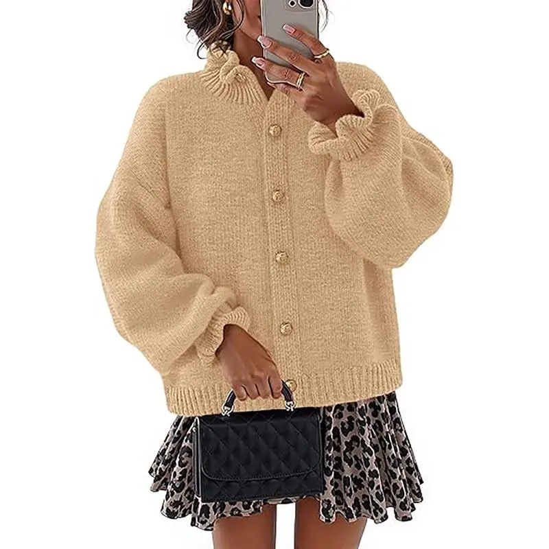 Women's Fall 2025 Chunky Cardigan Sweaters