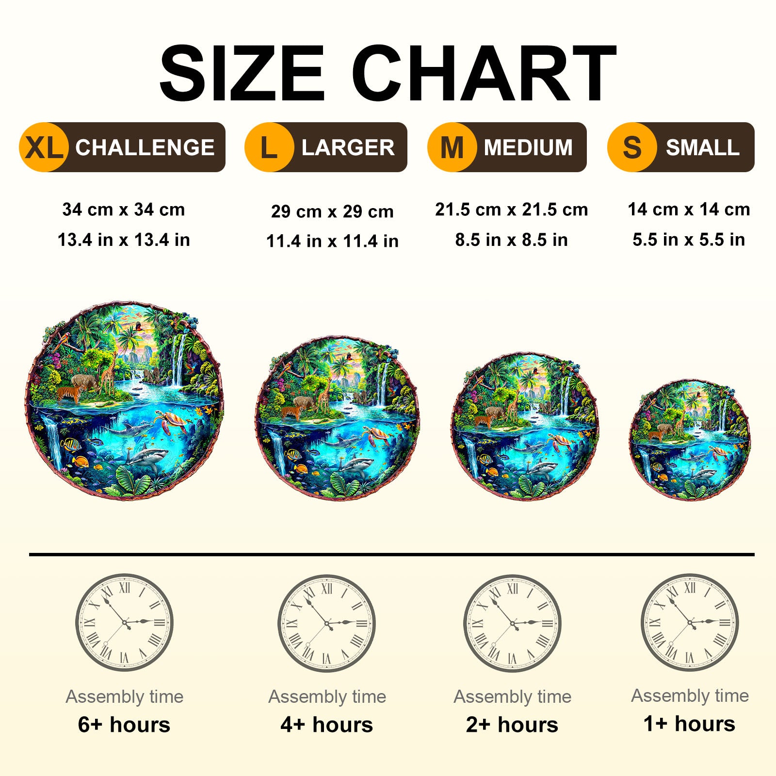 World Fusion Wooden Jigsaw Puzzle