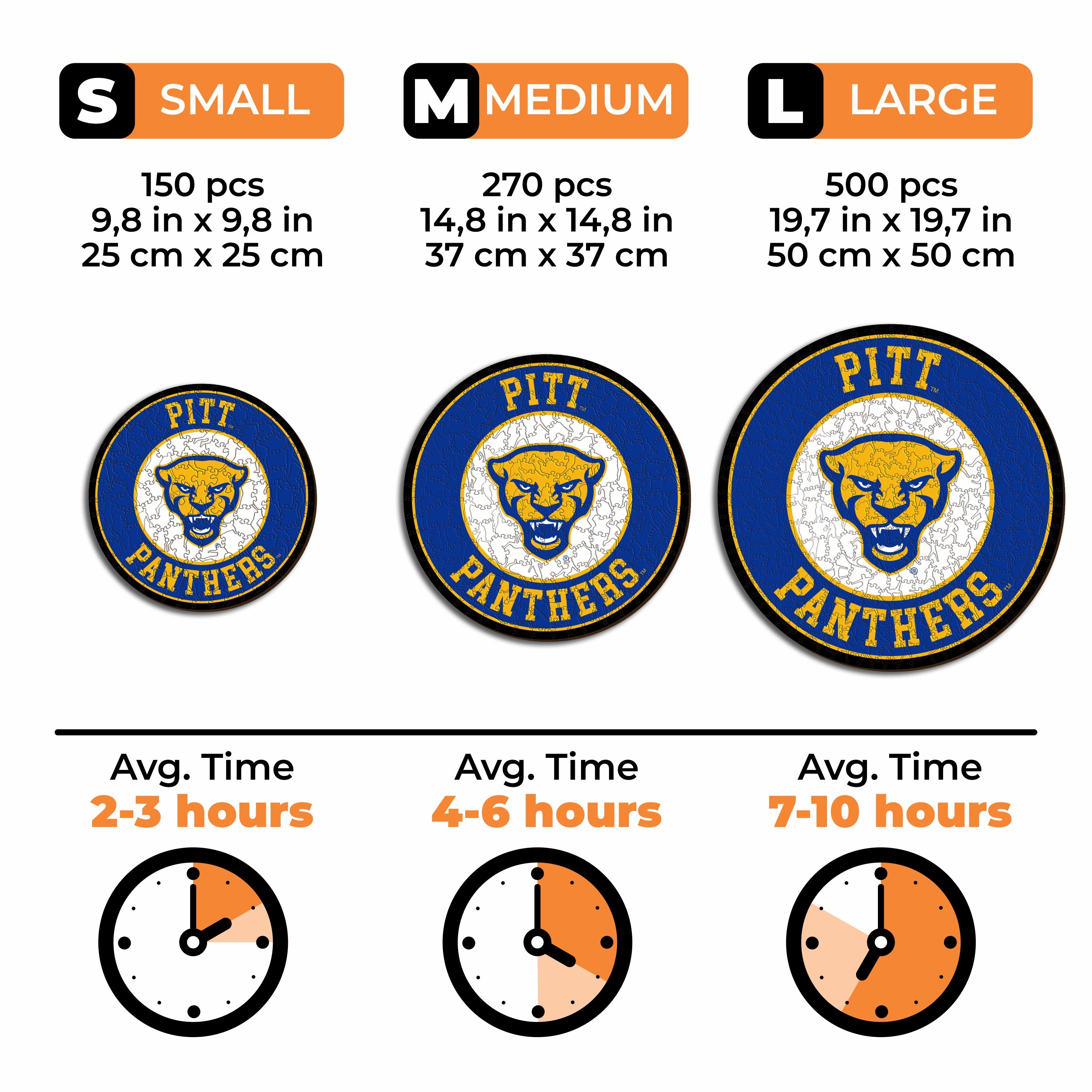 University of Pittsburgh - Wooden Puzzle