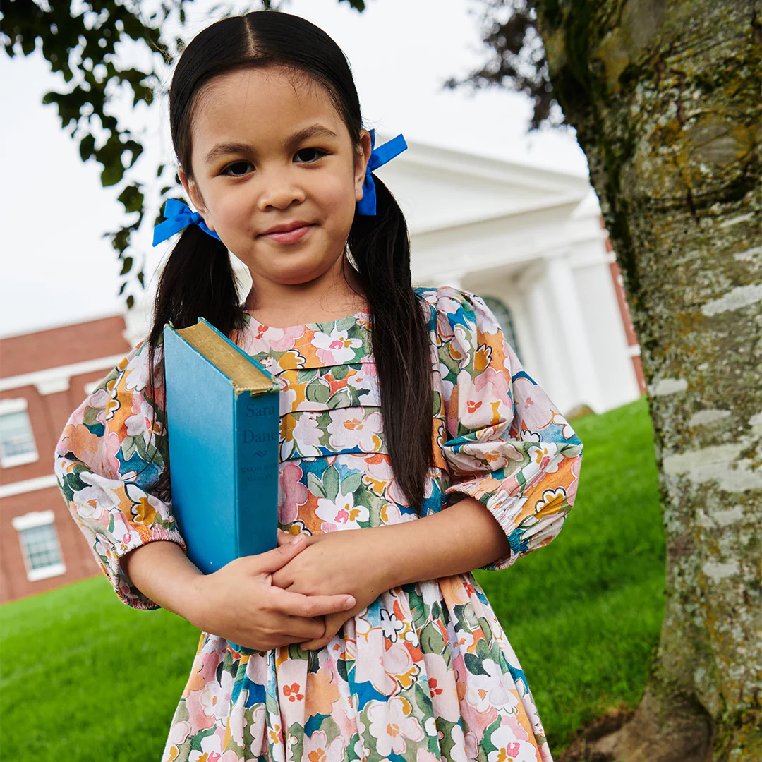 Evelyn Watercolor Floral Dress