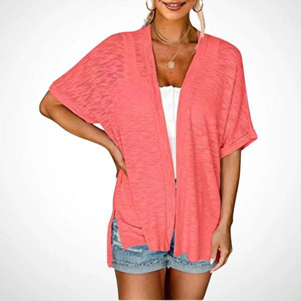 Women’s Lightweight Open-Front Batwing Cardigan