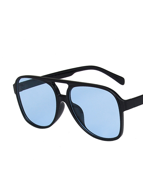 Geometric Sun-protection Sunglasses Accessories