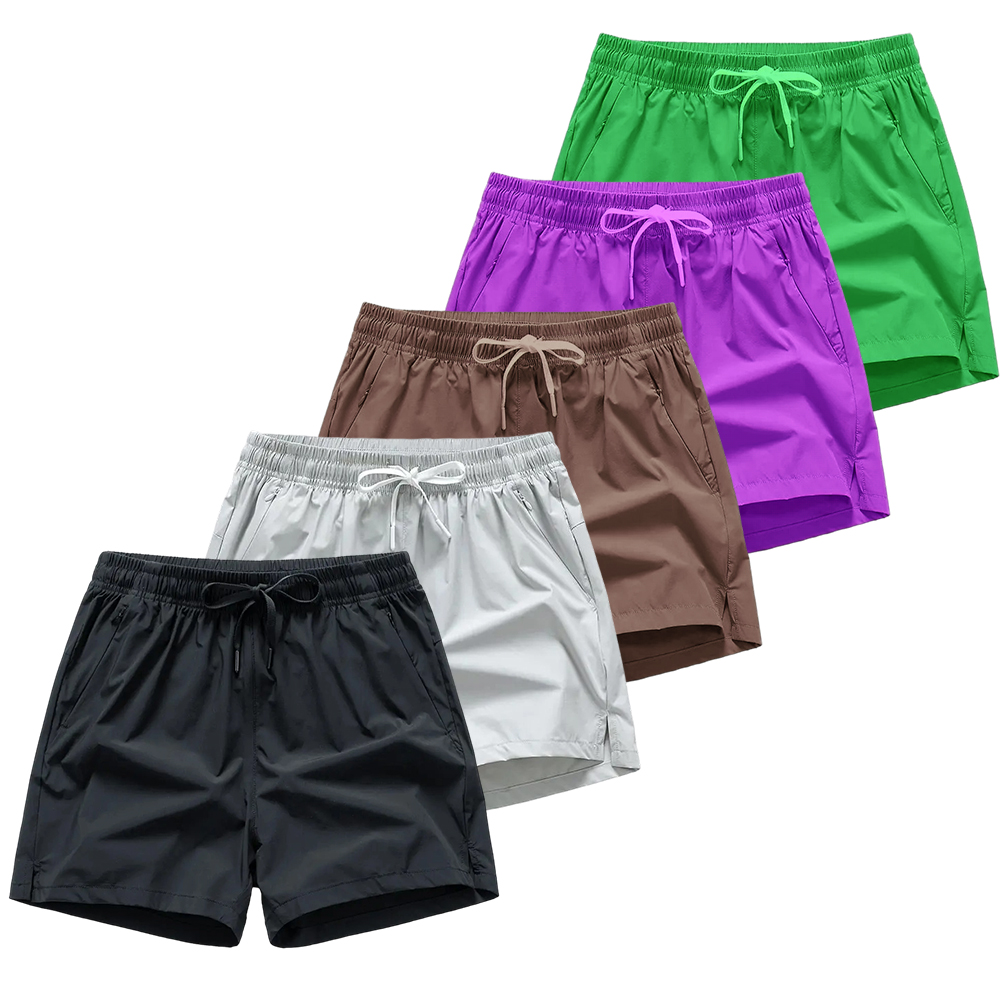 Men's Quick-Dry Athletic Drawstring Shorts