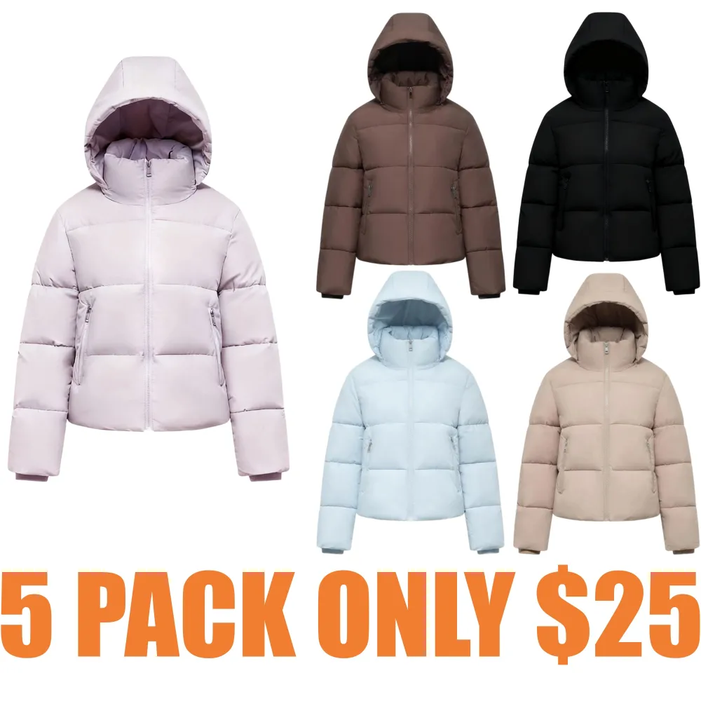 Womenswear Winter Comfort Minimalist Puffer Jackets