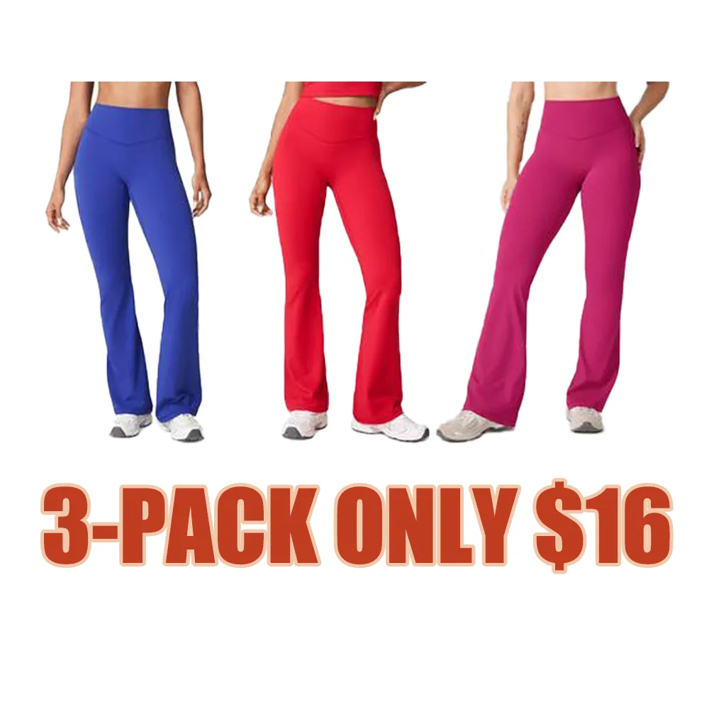 No Front Seam Flare Leggings