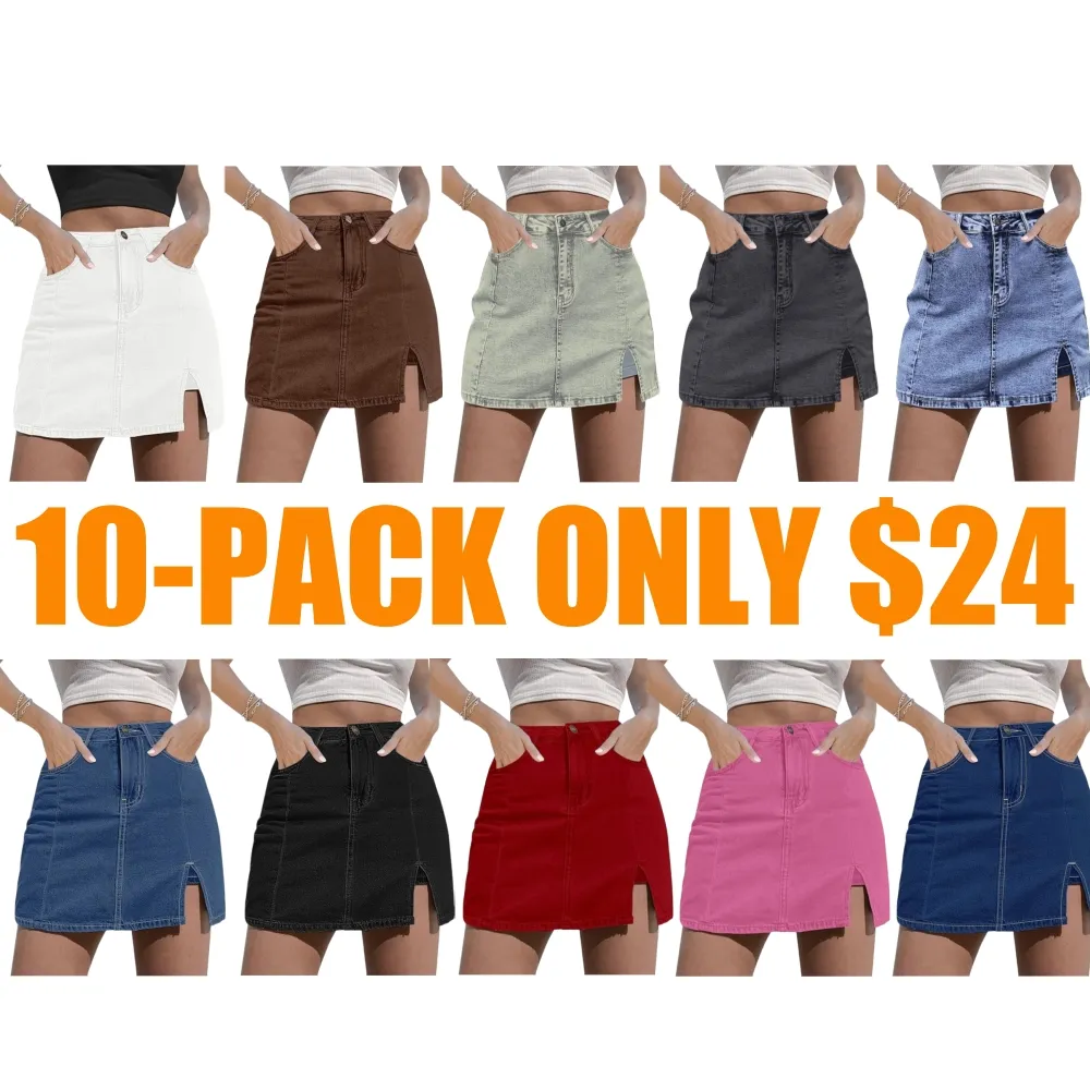 Skirts for Women Denim (Less than $3 each!)