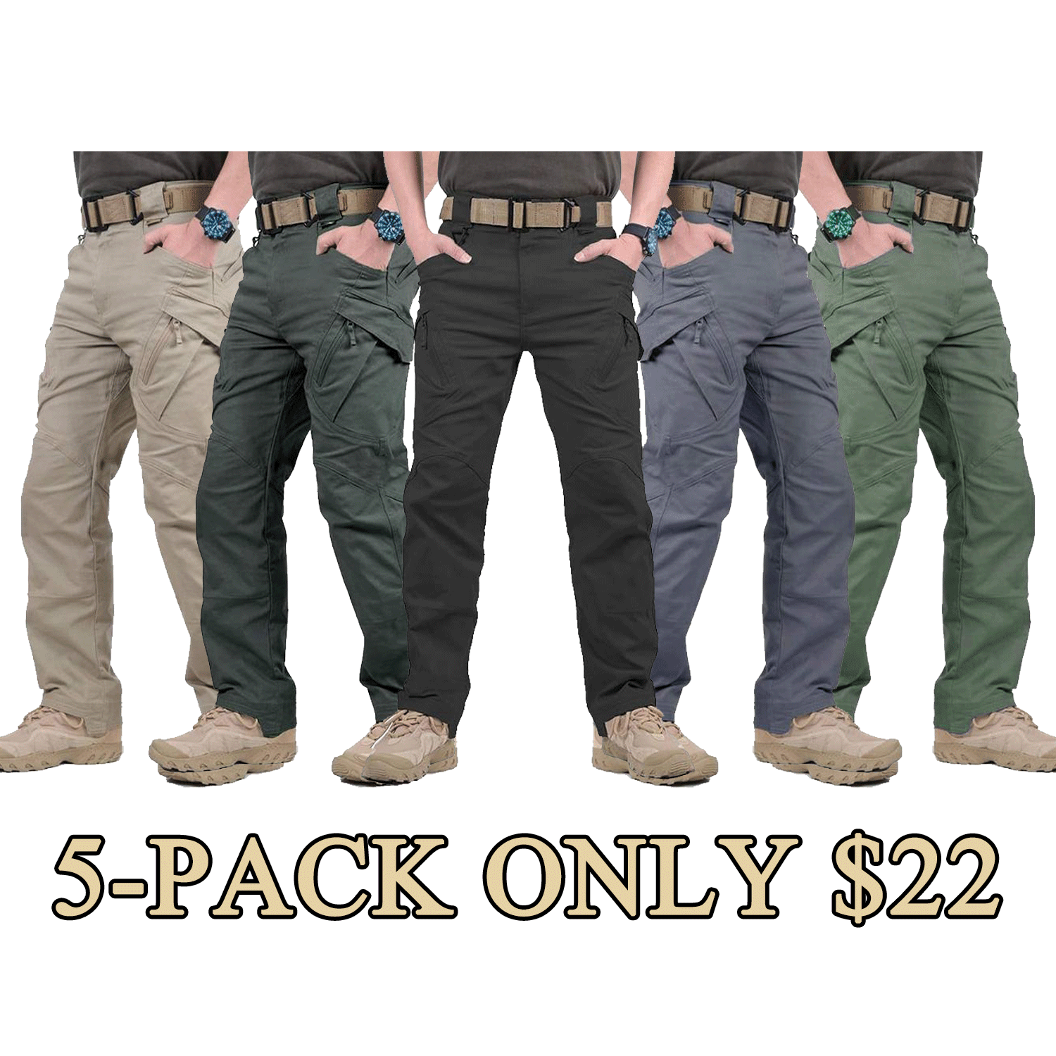 Men’s Lightweight Tactical Work Pants