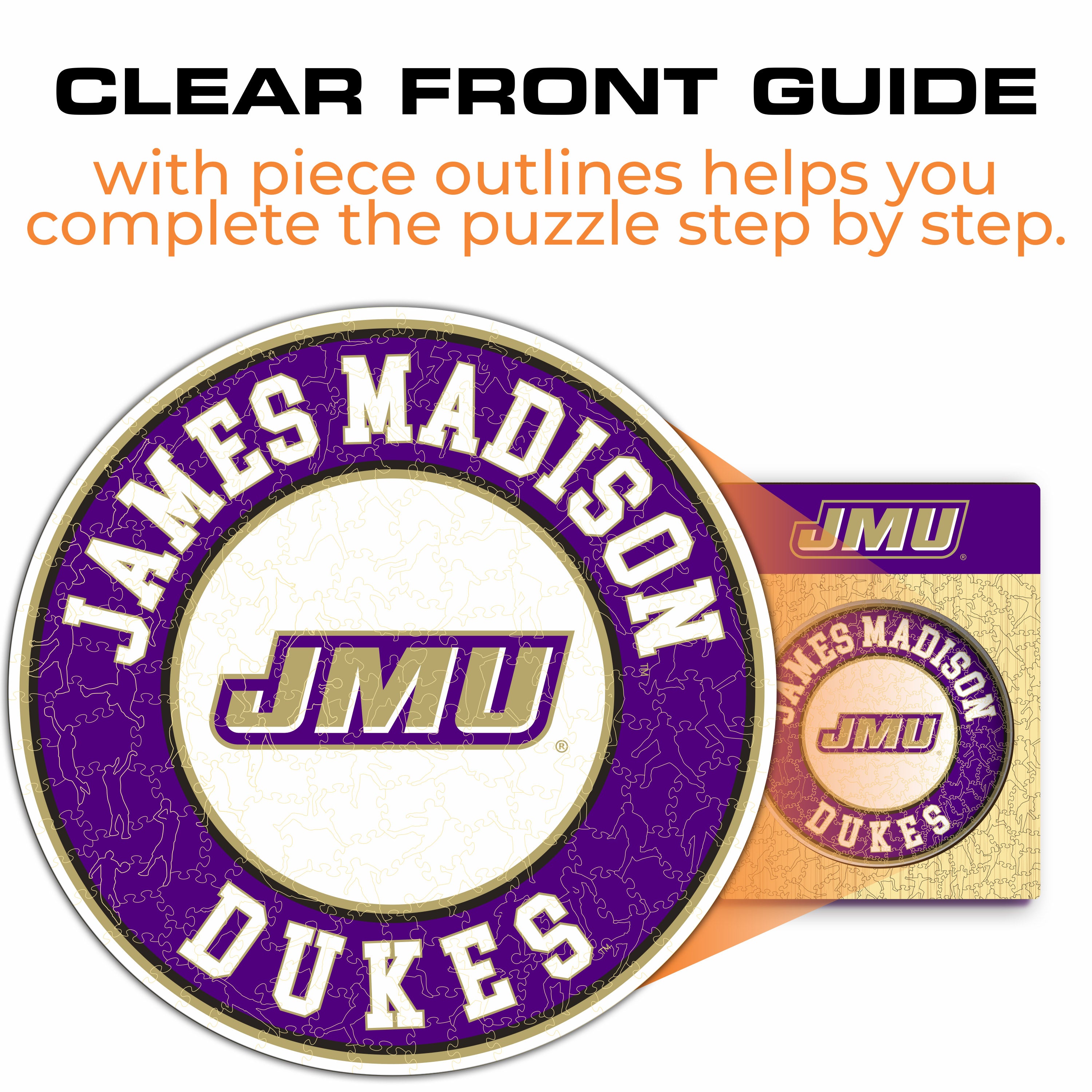 James Madison University - Wooden Puzzle