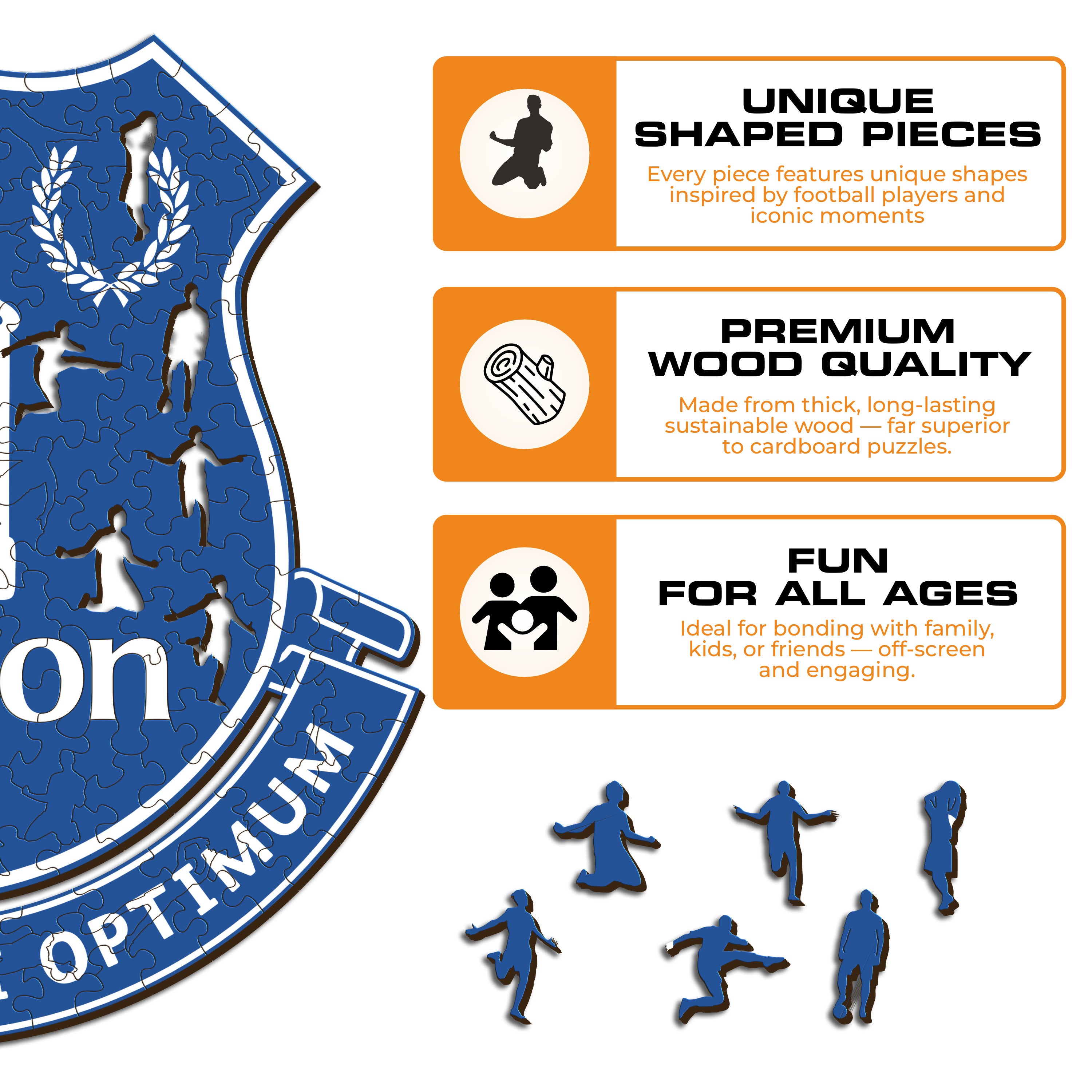Everton FC® Logo - Wooden Puzzle
