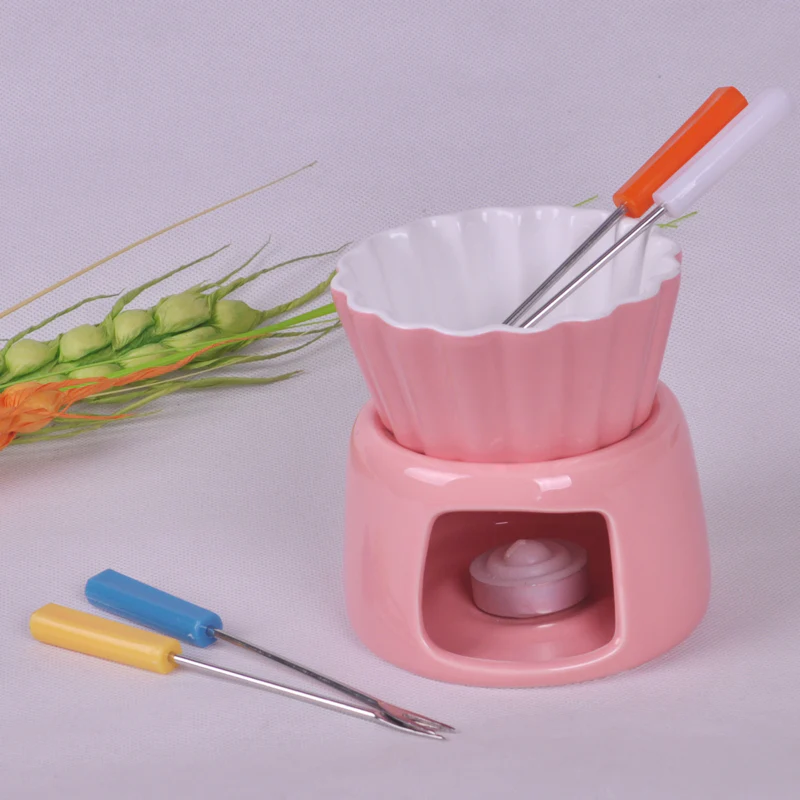 Mini Ceramic Tealight Fondue Melting Pot