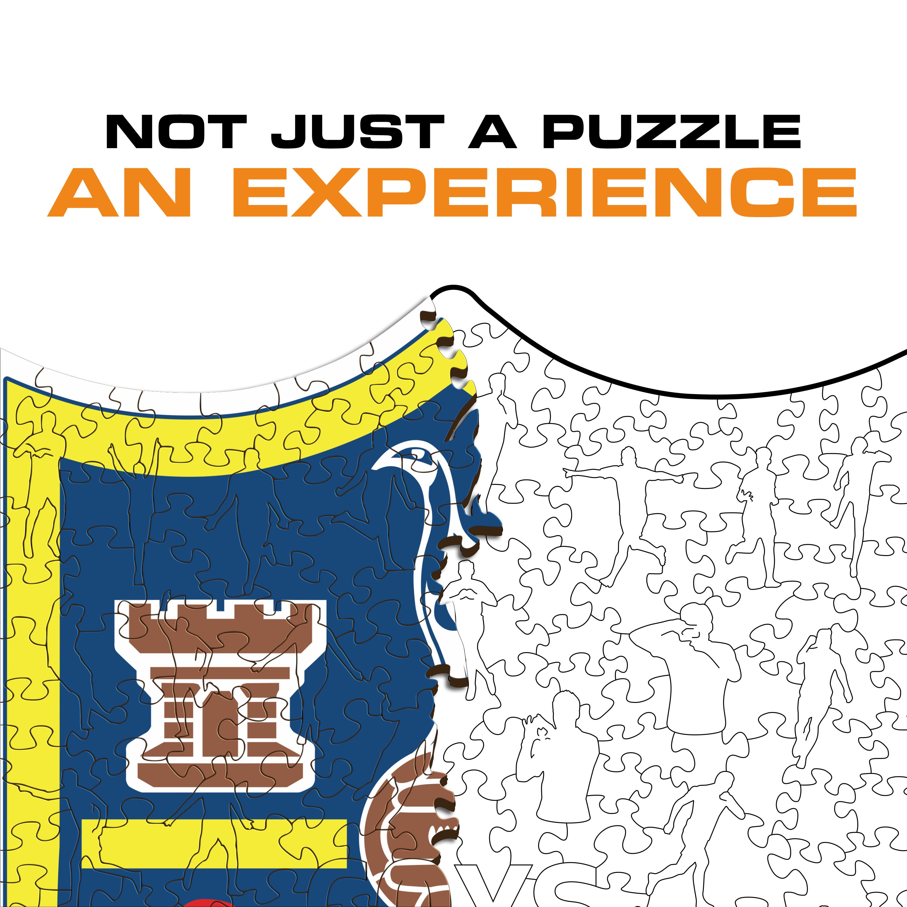 Tottenham Hotspur FC® Retro Logo - Wooden Puzzle