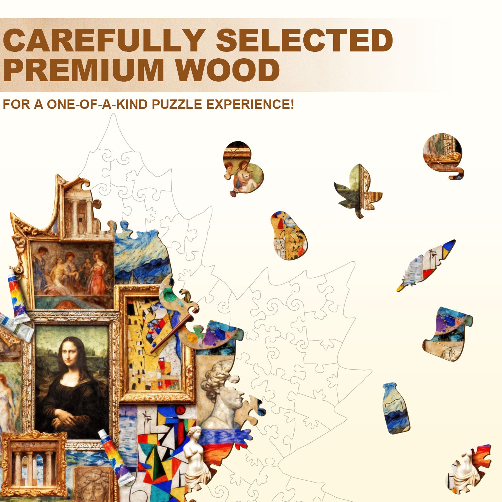 Artisan Maple Wooden Jigsaw Puzzle