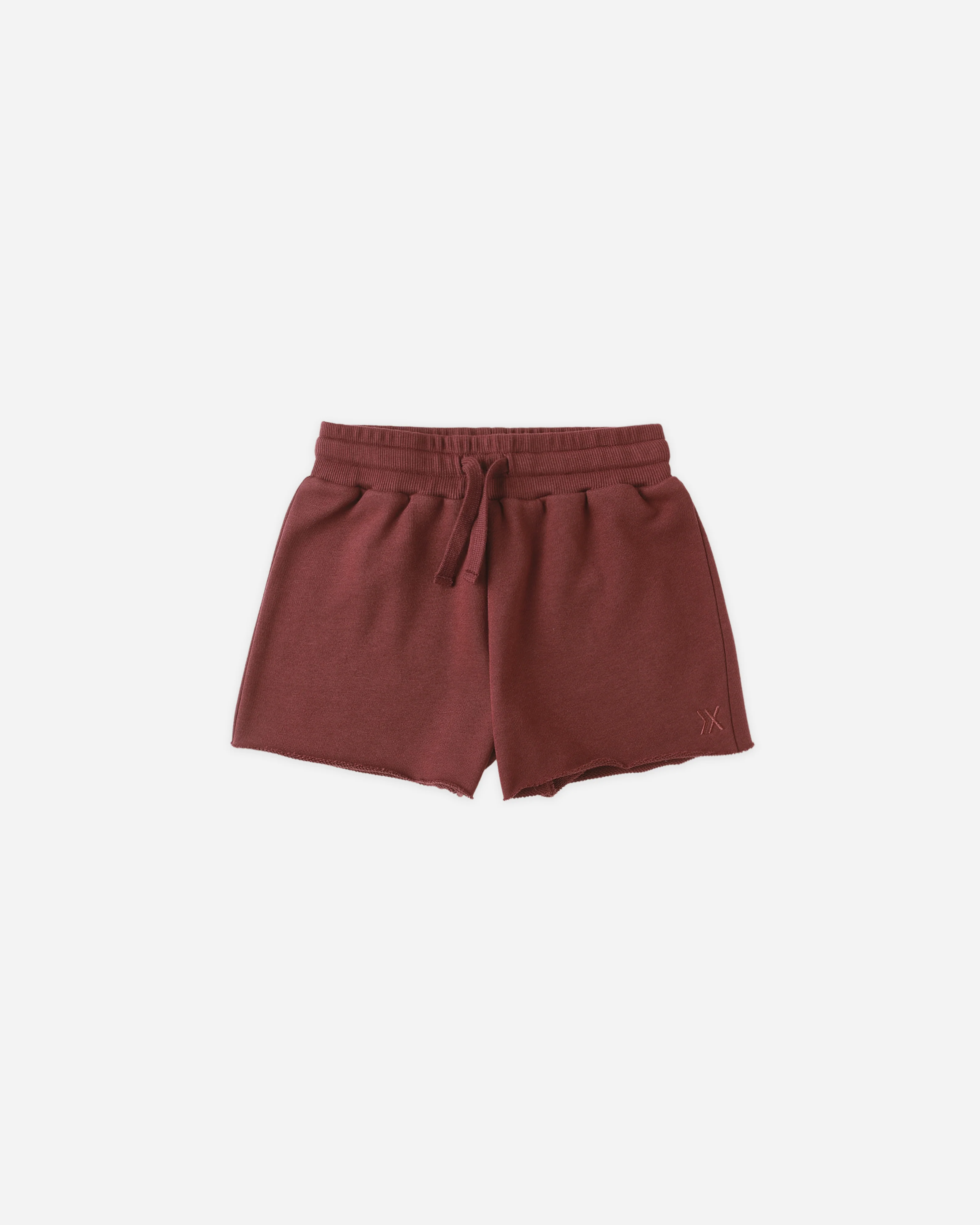 Sweat Short || Burgundy