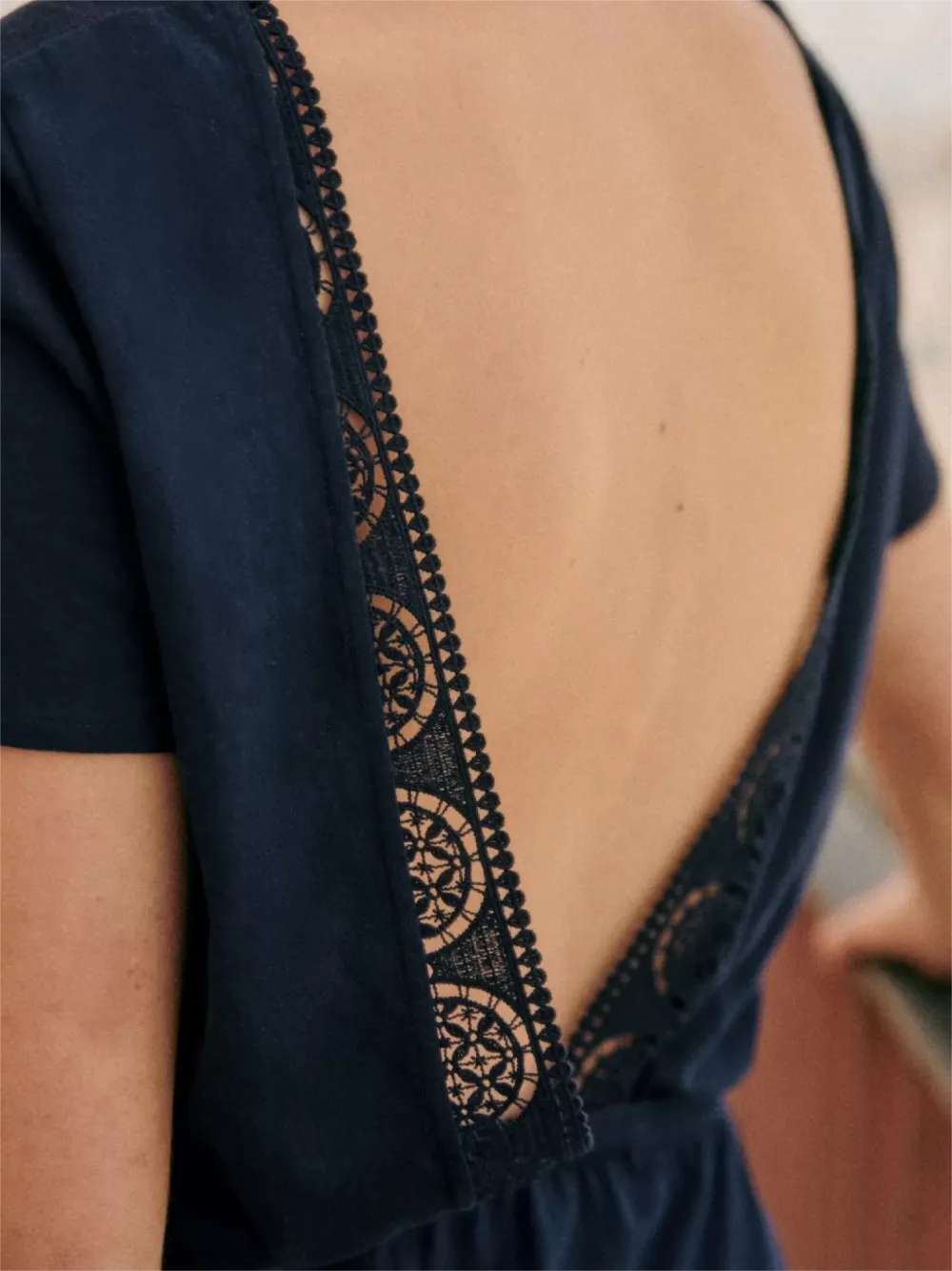 Patchwork Lace Dress