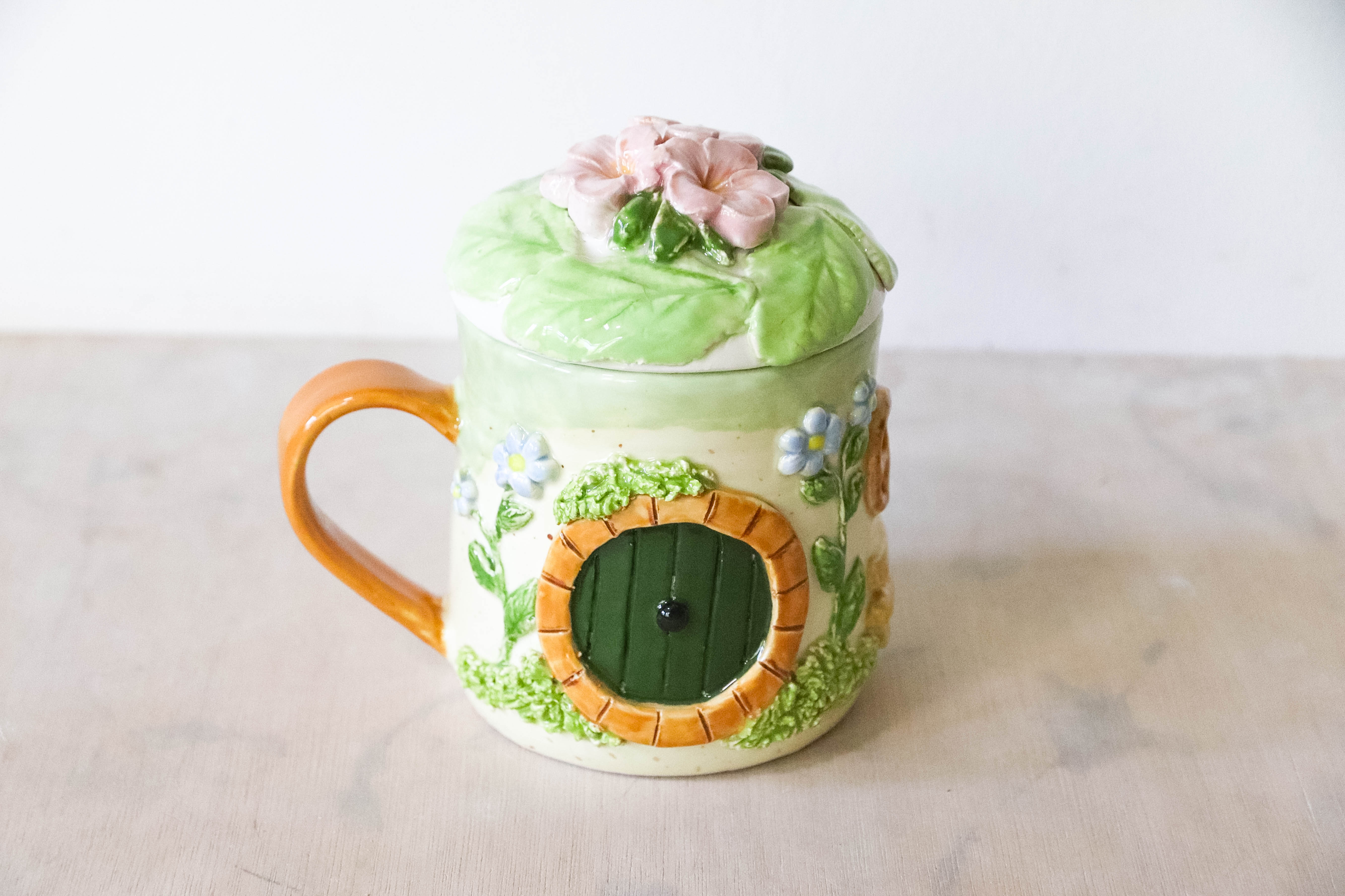 Floral Hobbit House Mug