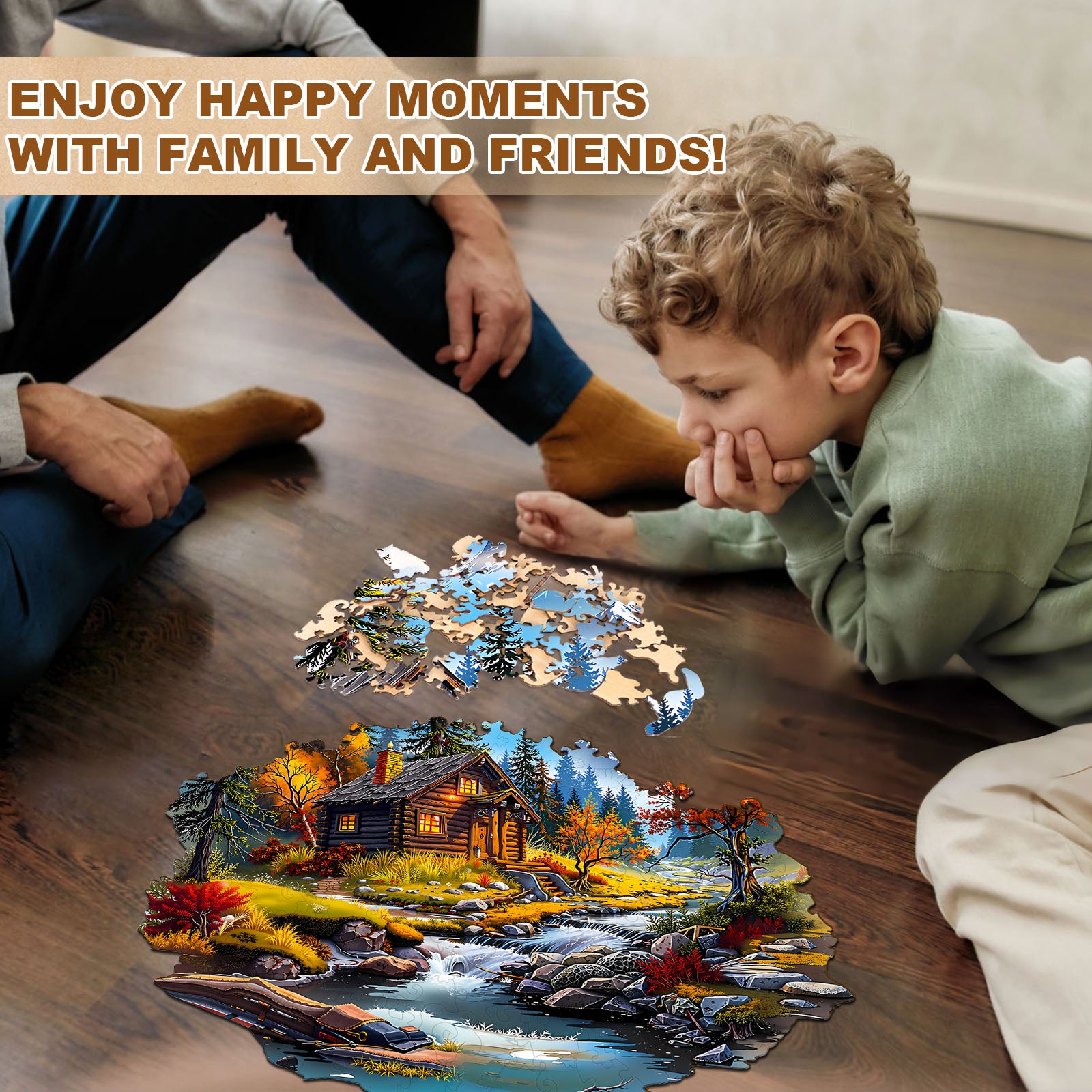Alpine Flow Wooden Jigsaw Puzzle