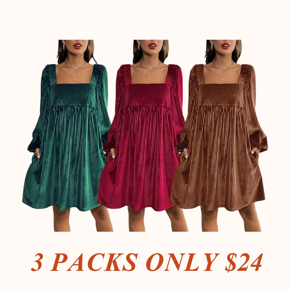 Christmas Dress for Women, Elegant Fitted Design