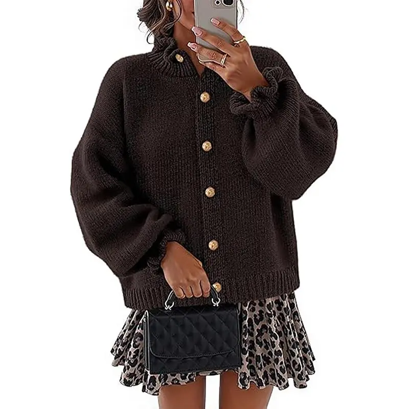 Women's Fall 2025 Chunky Cardigan Sweaters