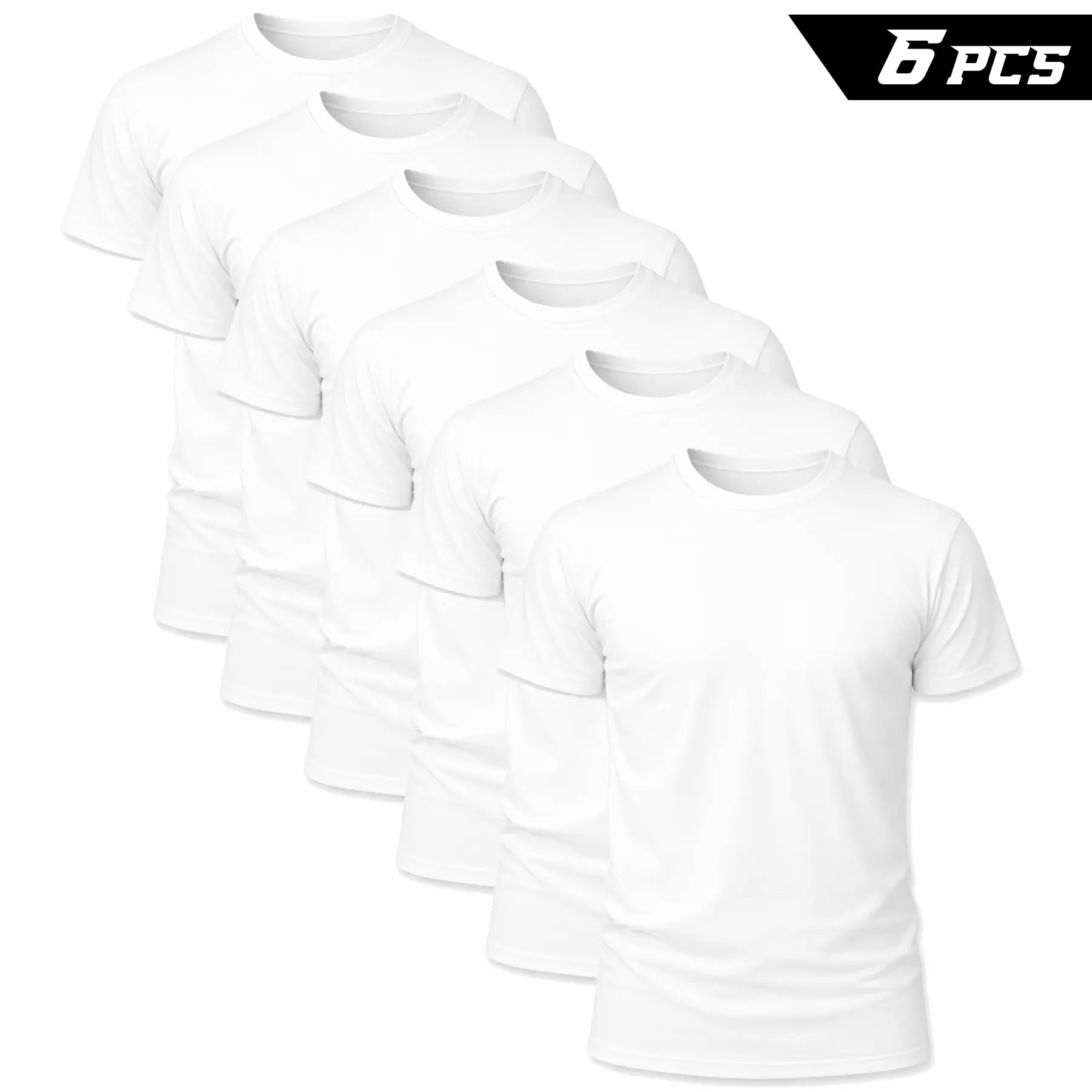 12-Pack $29.99 The more you buy,the lower the price. Stock up! Men's Black Crew Neck T-Shirt
