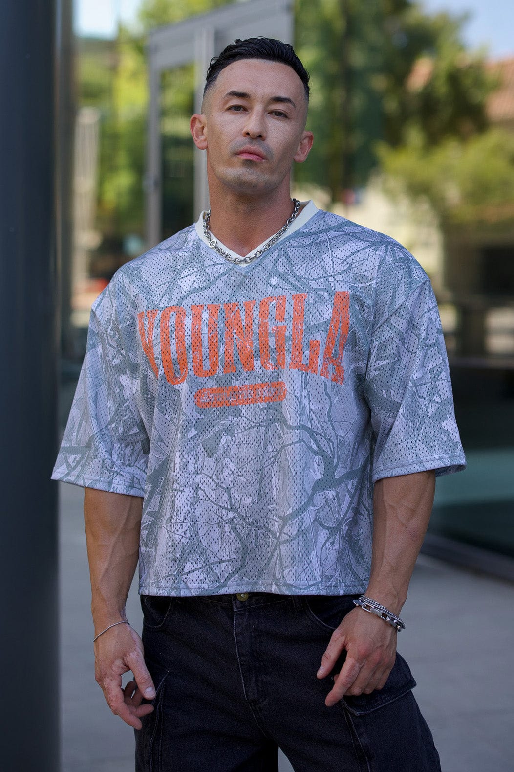 4187 - Varsity Football Cropped Jersey