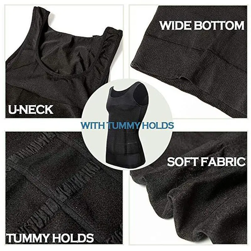 🔥8-Pack $24🔥Men's Sleeveless Shirt Shapewear Breathable Sport Vest