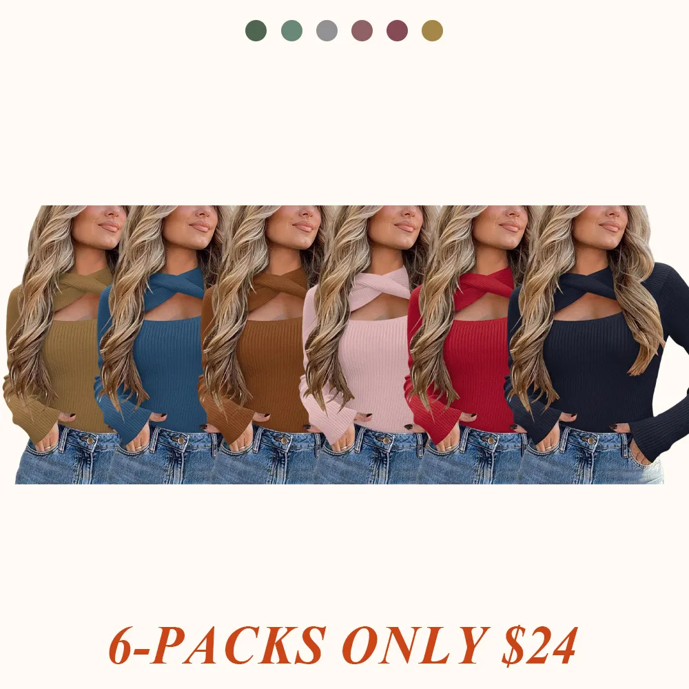 Women's Pullover Sweaters Long Sleeve