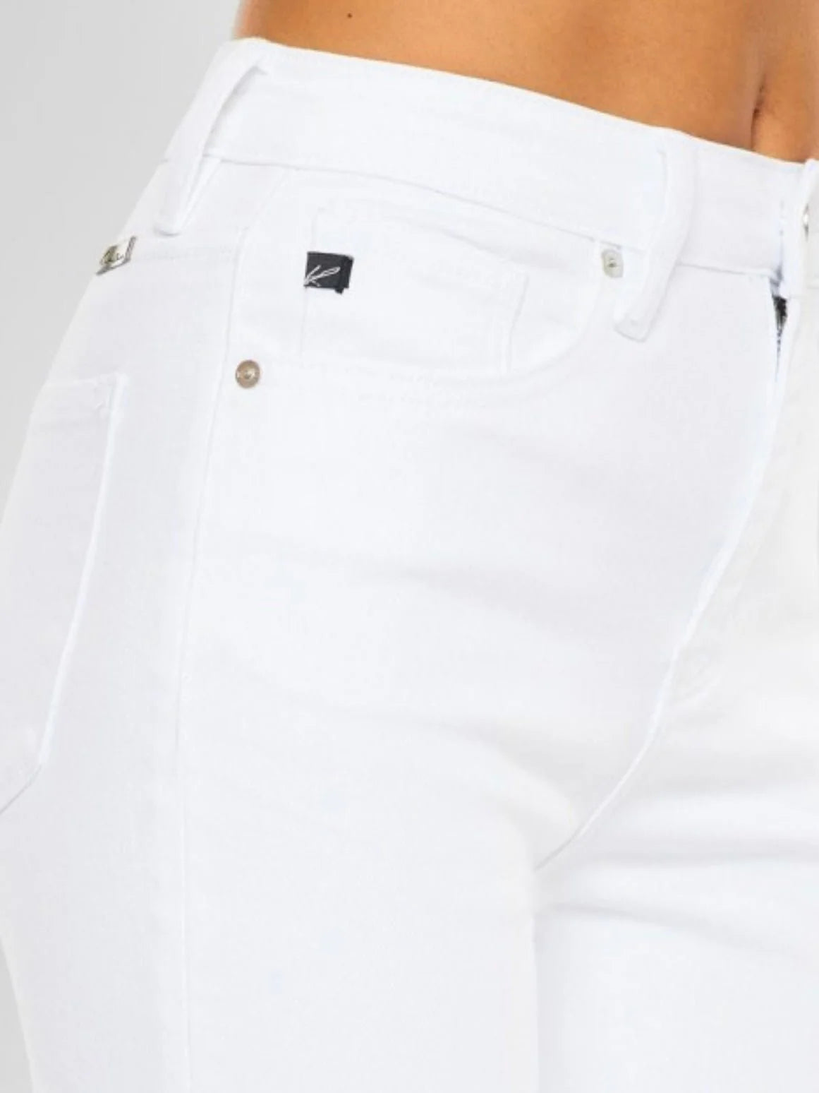 Kancan White Skinny Stretch Jeans