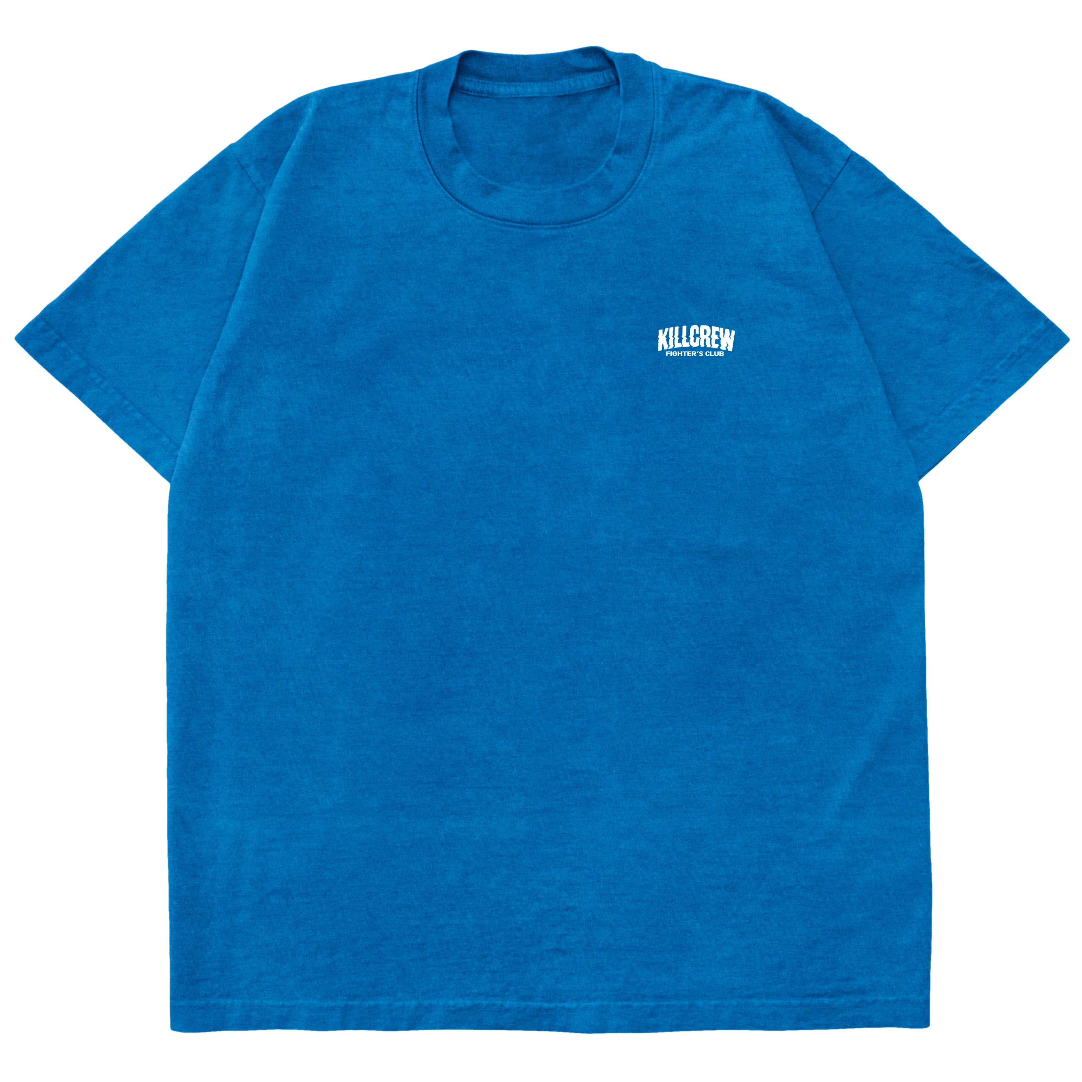 RELAXED FIT RIGOROUS TRAINING T-SHIRT - BLUE / WHITE