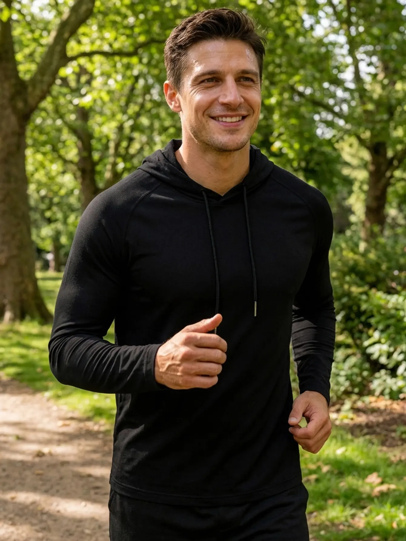 Men's Hooded Sweatshirt Long Sleeve Pullover Casual Fashion Warm Comfortable Breathable Fabric Suitable for Casual Outings Outdoor Sports Valentine's Day Gift