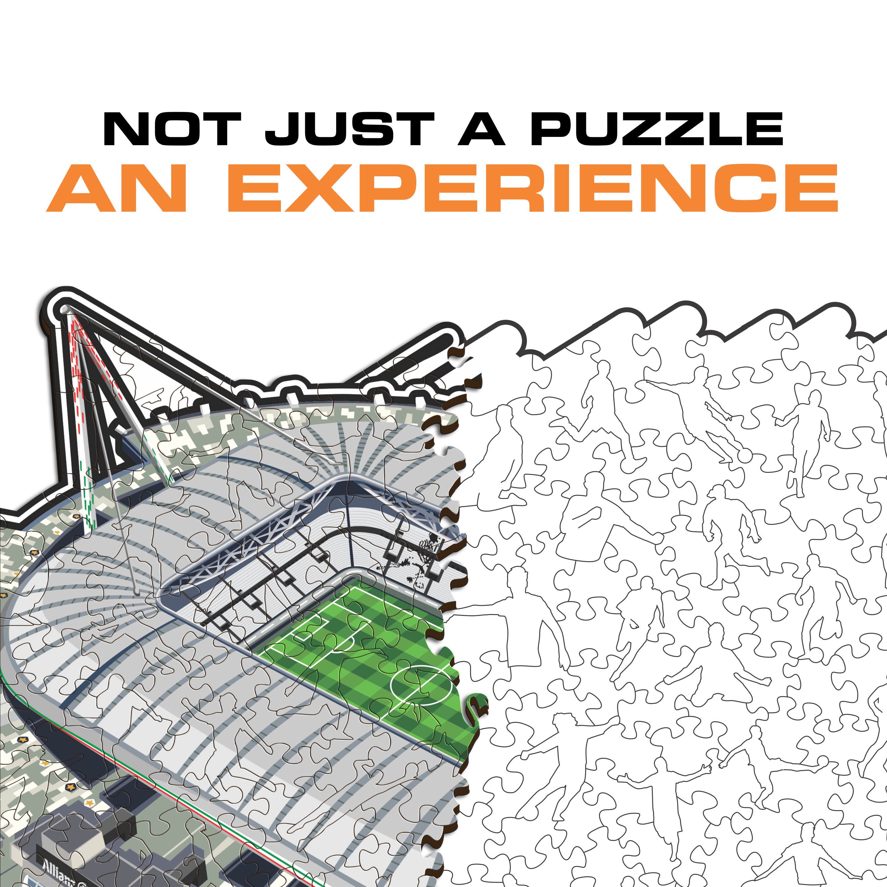 Juventus FC® Allianz Stadium - Wooden Puzzle