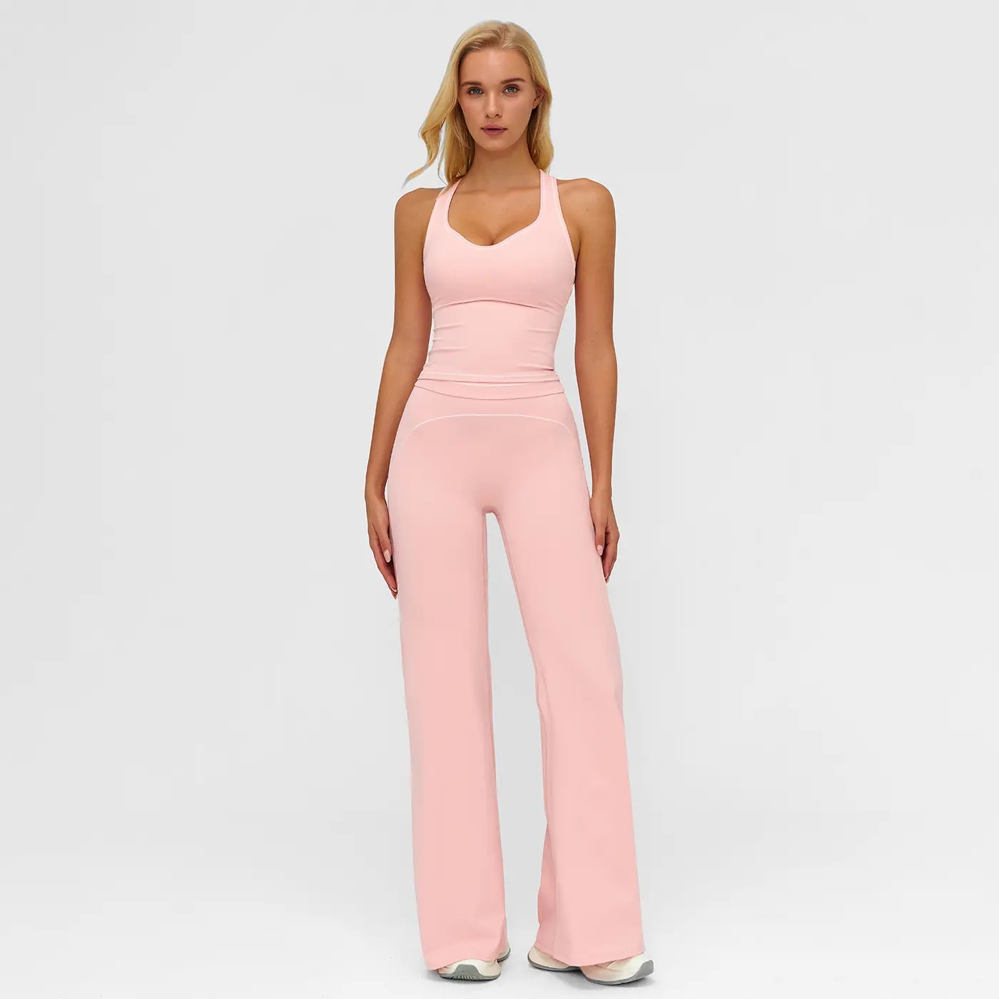 Women's Sporty Casual Tracksuit Set (2-Piece Athletic Jogger & Top)