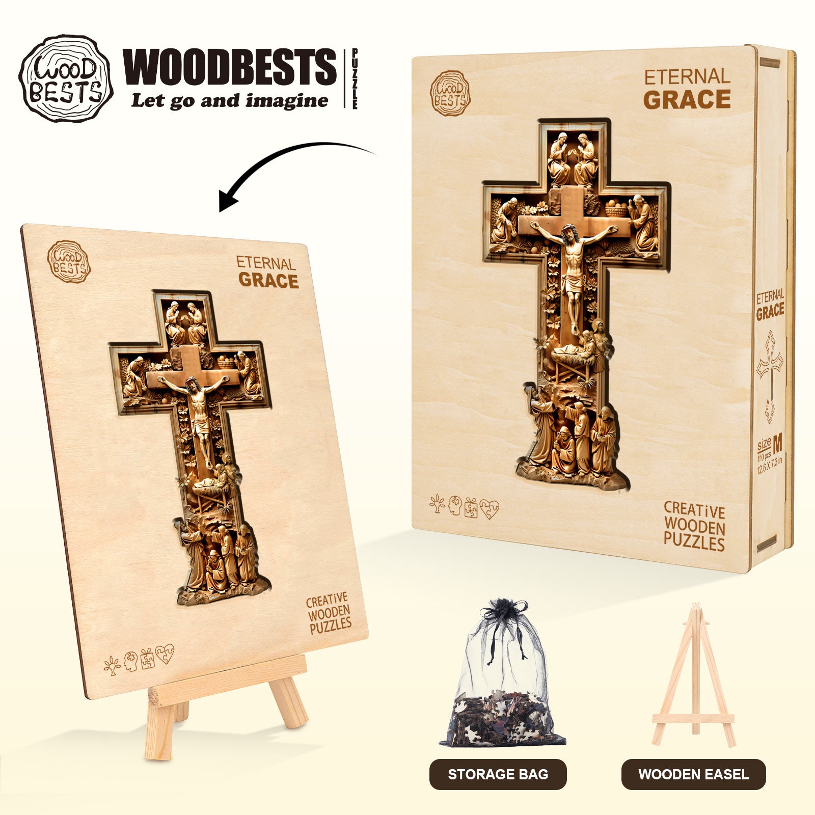 Eternal Grace Wooden Jigsaw Puzzle