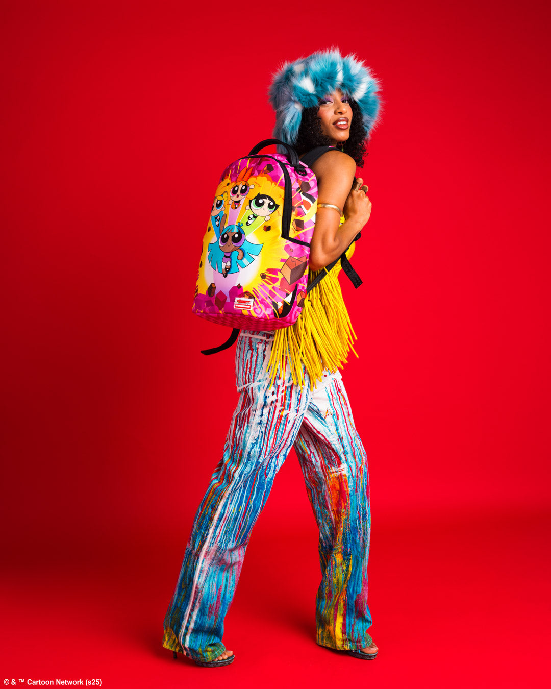 POWERPUFF BUSTIN THRU DLXSV BACKPACK