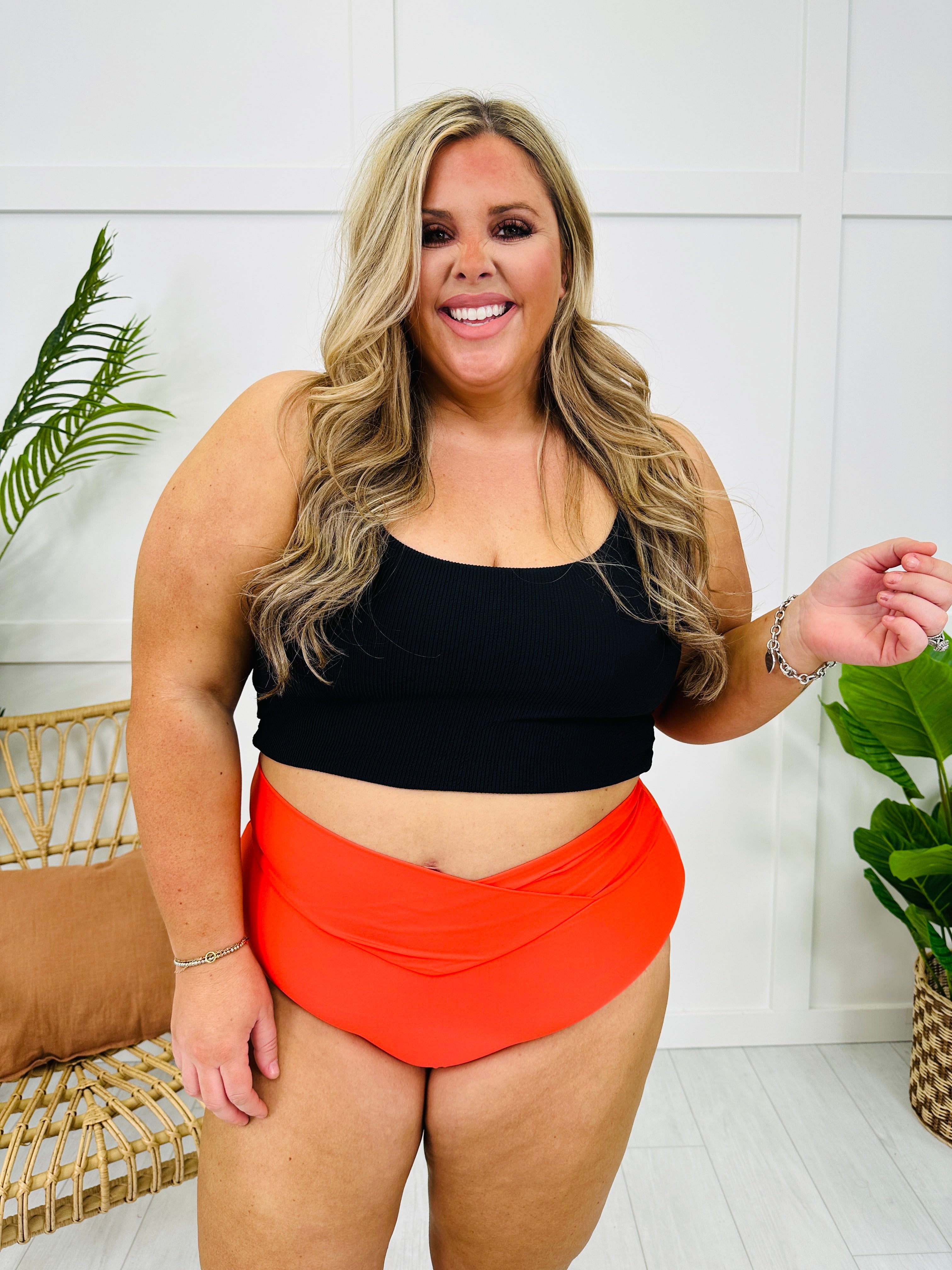 The Morgan Swim Top in Black