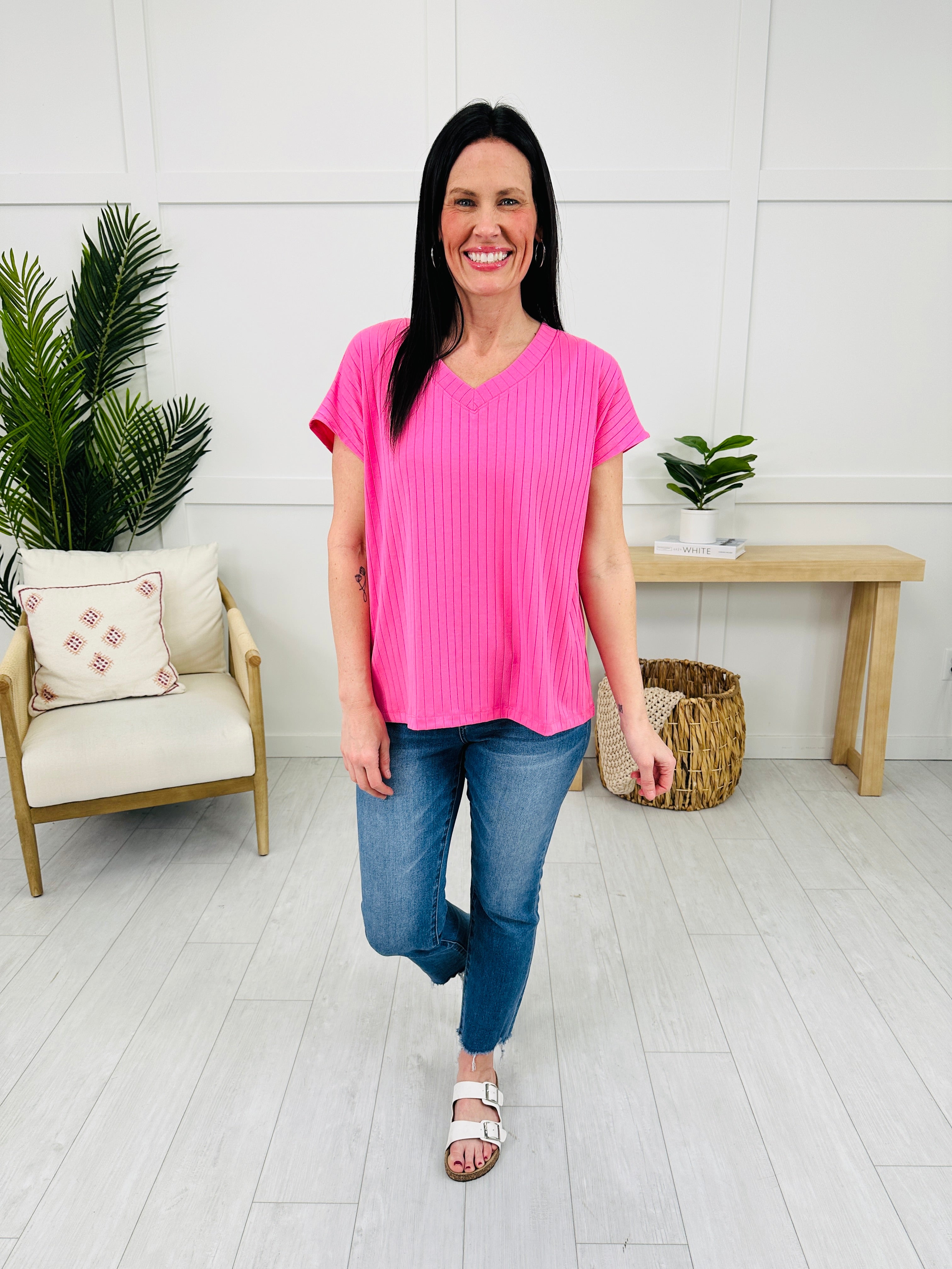 Stay Effortless Top- Multiple Colors!