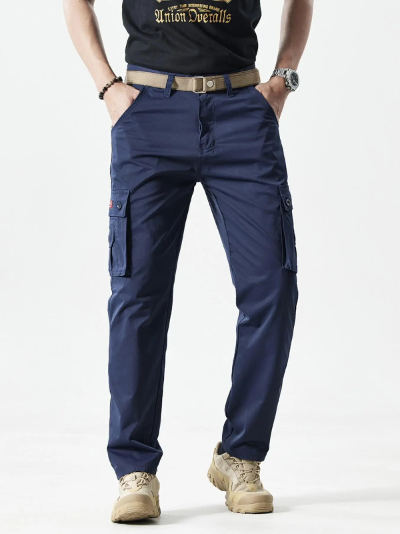Rugged Multi-Pocket Men's Cargo Pants
