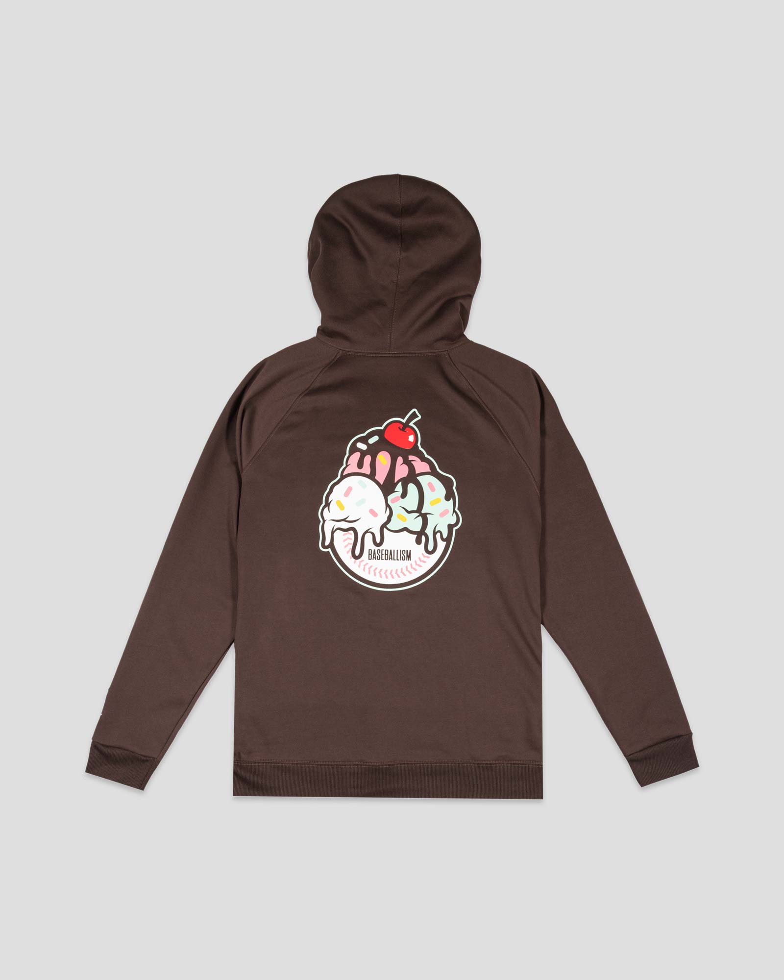 Frozen Treats Ice Cream Sundae Hoodie (Chocolate) - Youth