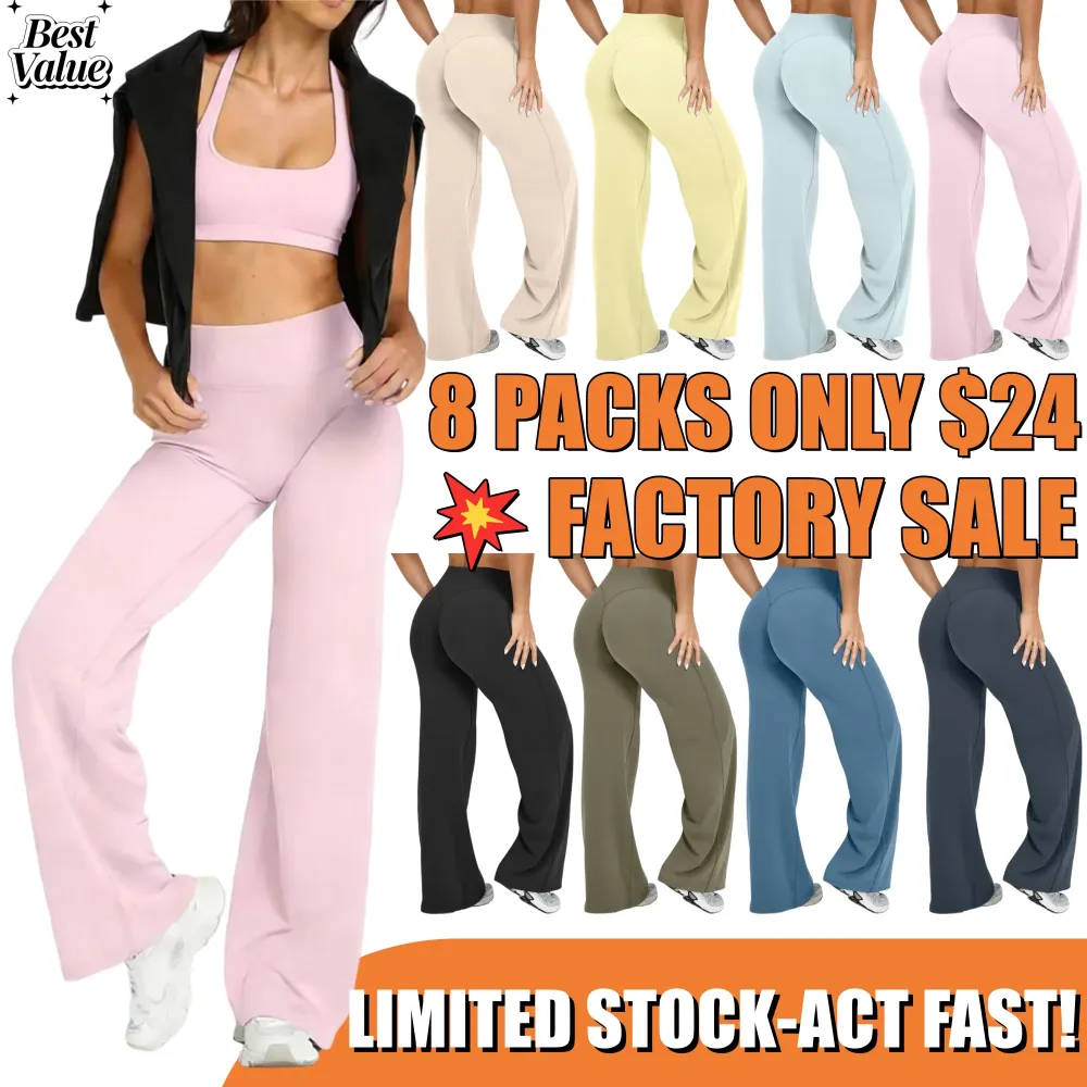 Women‘s Casual Pants - High Waisted Loose-Fitting Casual Pants