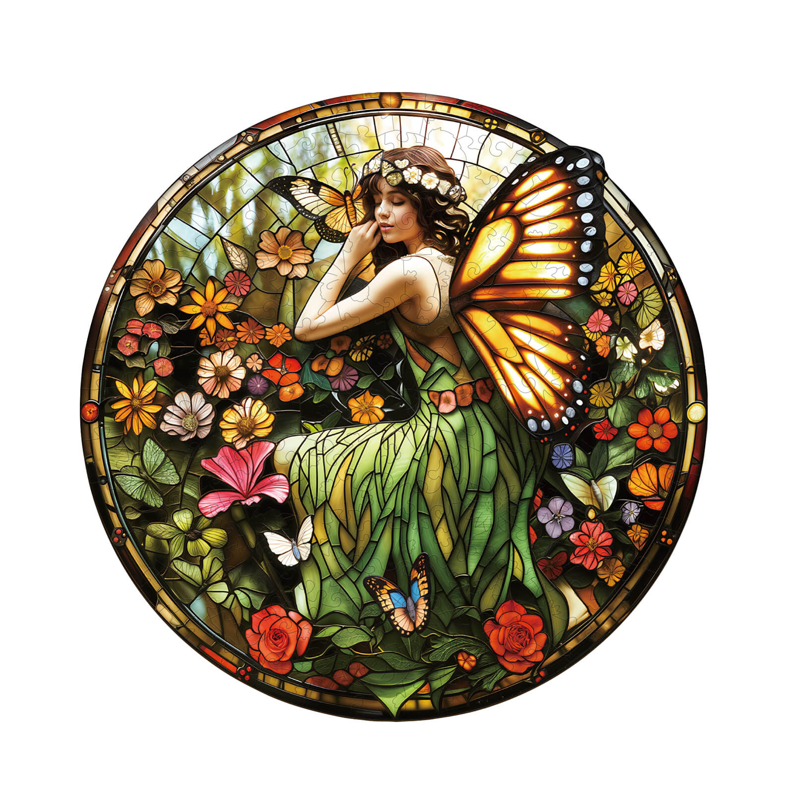 Flower Fairy Wooden Jigsaw Puzzle