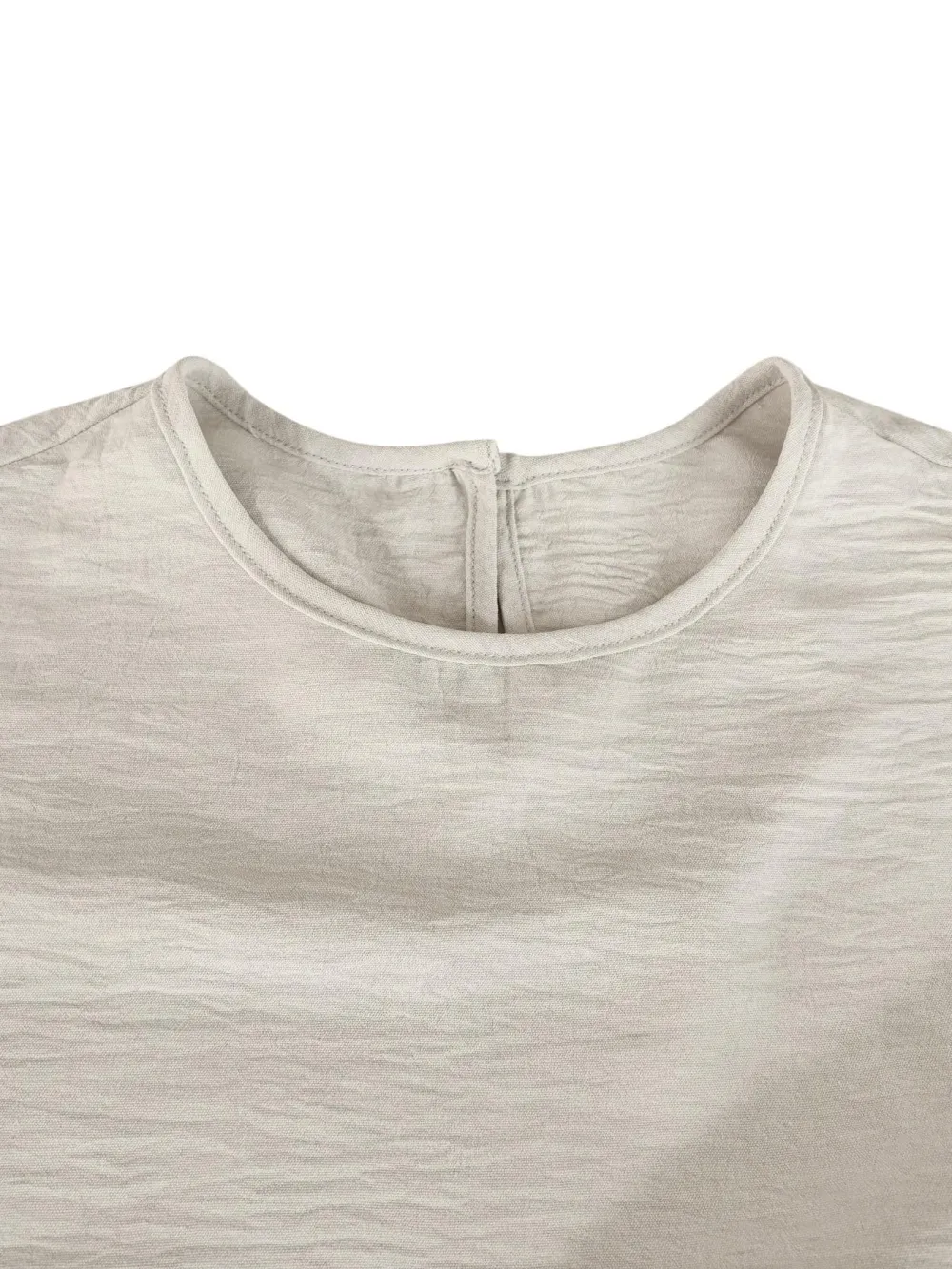 Women's Solid Color Fitted Top & Wide Leg Pants Two-piece Set, Casual Round Neck Top & Drawstring Waist Trousers for Summer