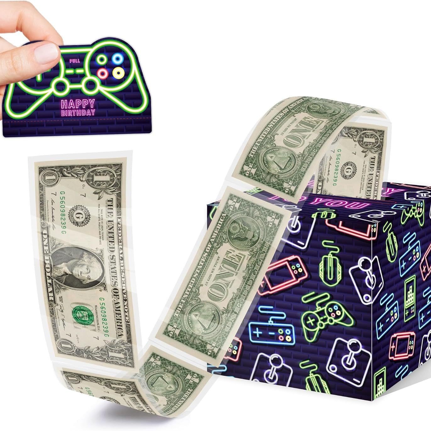 🔥Christmas Themed Surprise Pull Money Box