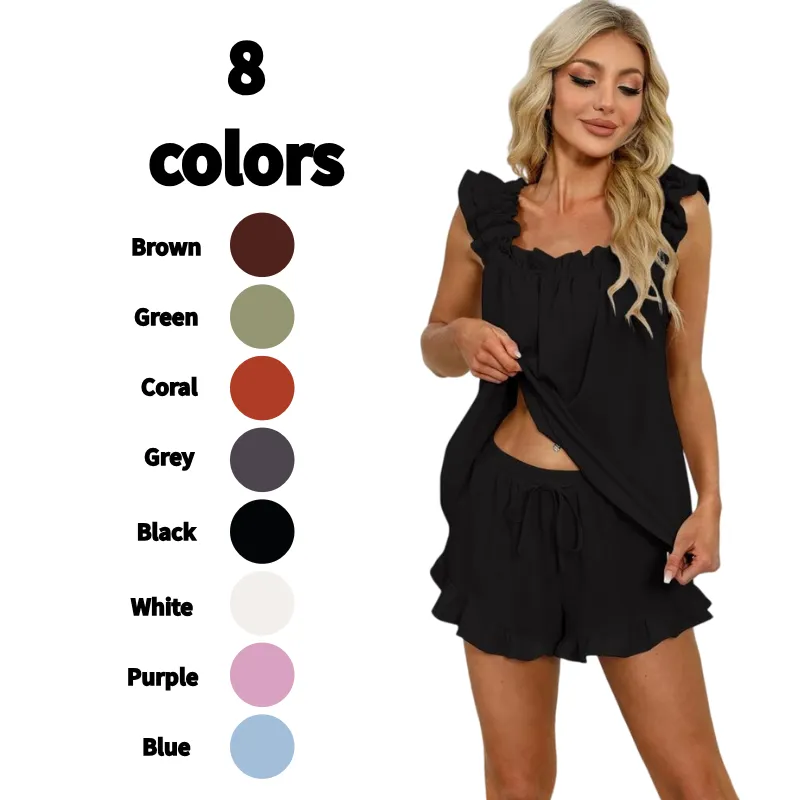 Womens Pajamas Set 2 Piece