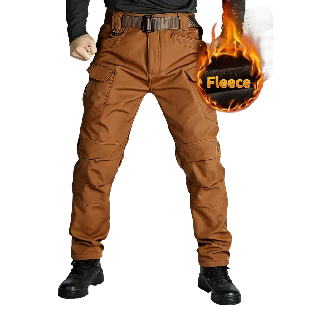 Windproof and warm men's outdoor military tactical pants